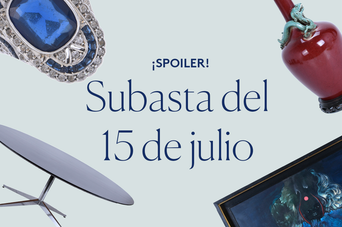 Spoiler de la Subasta de julio: 10 obras destacables