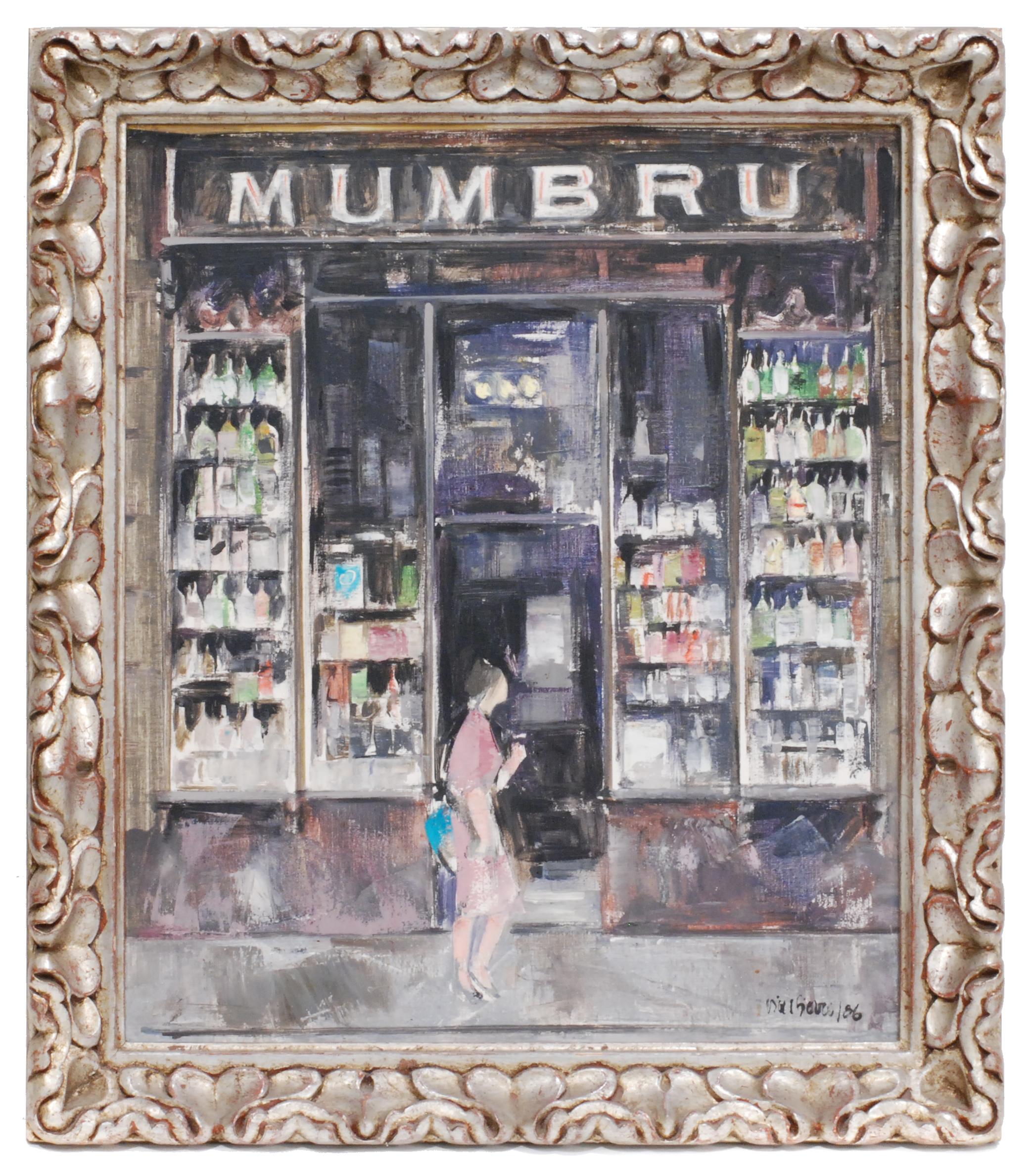 ANTONI VIVES FIERRO (1940) , Mumbru, Óleo sobre lienzo