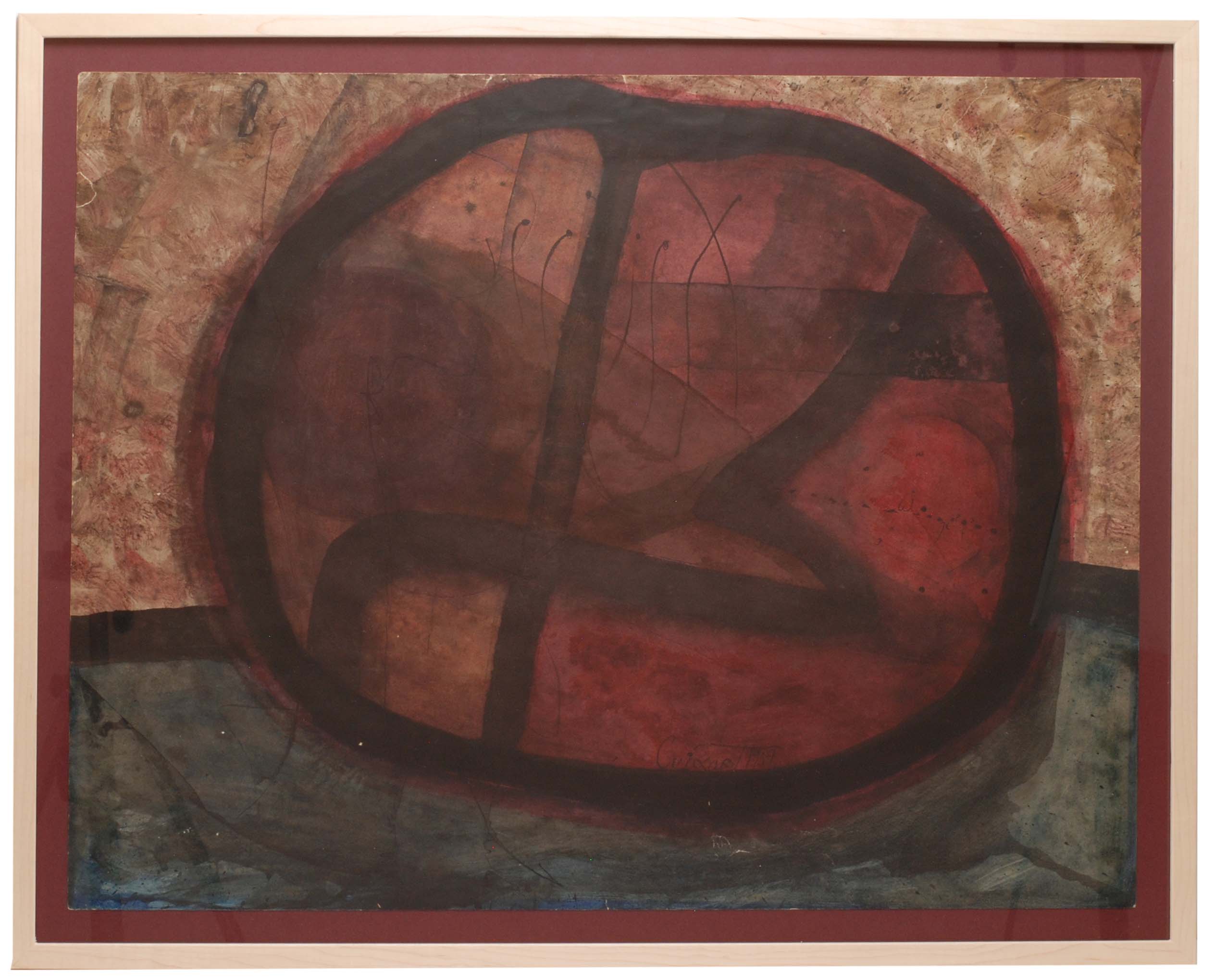 MODEST CUIXART i TÀPIES (1925-2007), Composición., Técnica