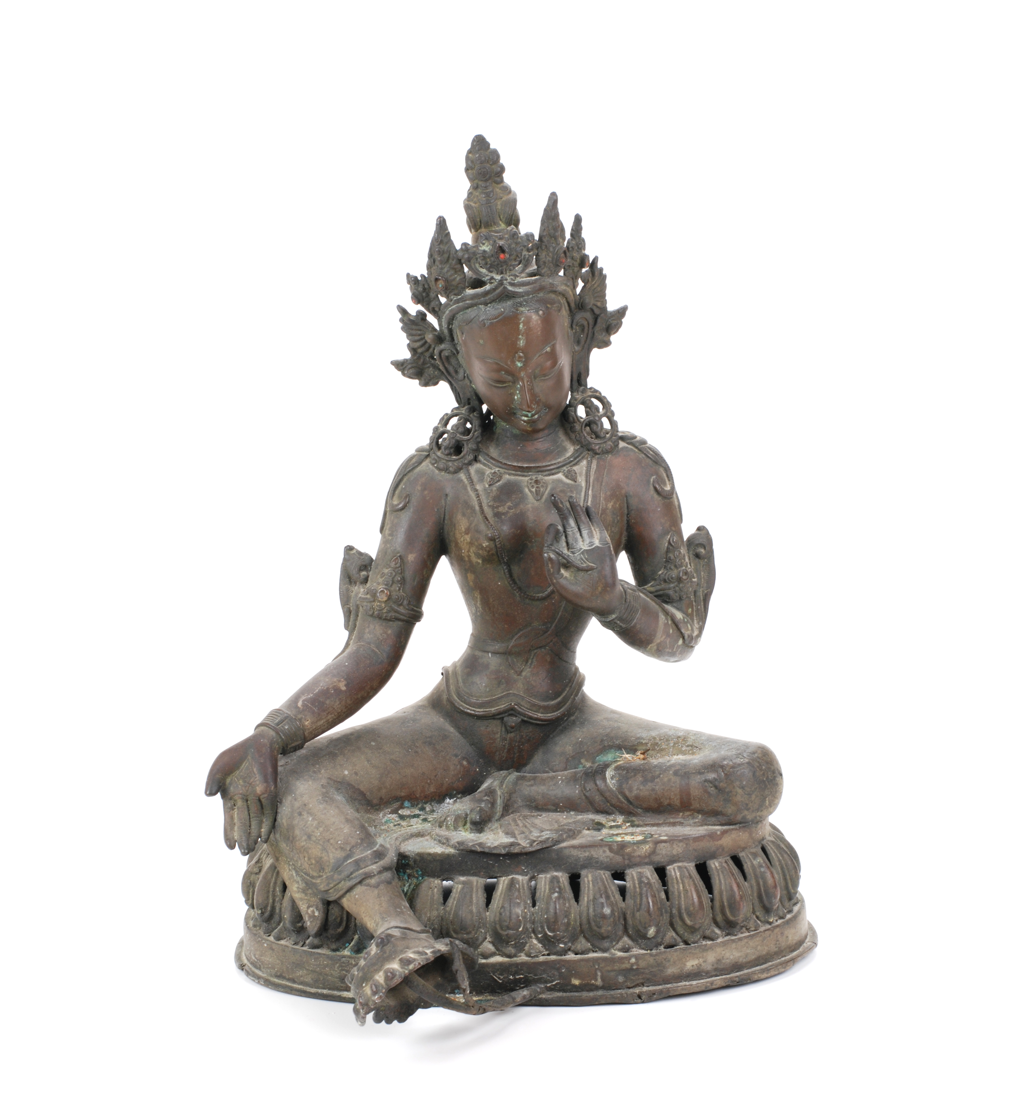 SINO TIBETAN  FIGURE OF TARA, 20TH CENTURY