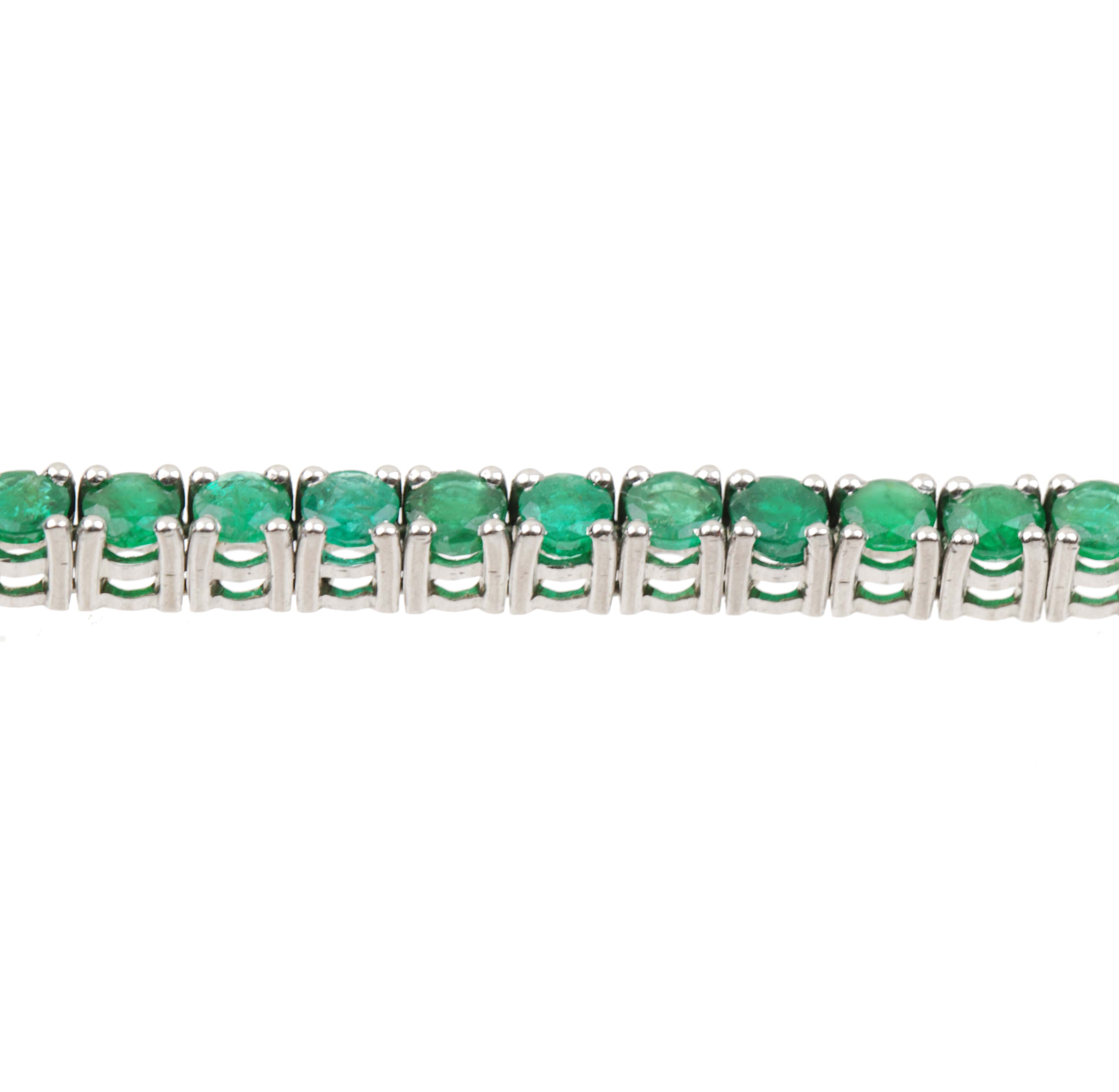 EMERALD RIVIERE BRACELET 