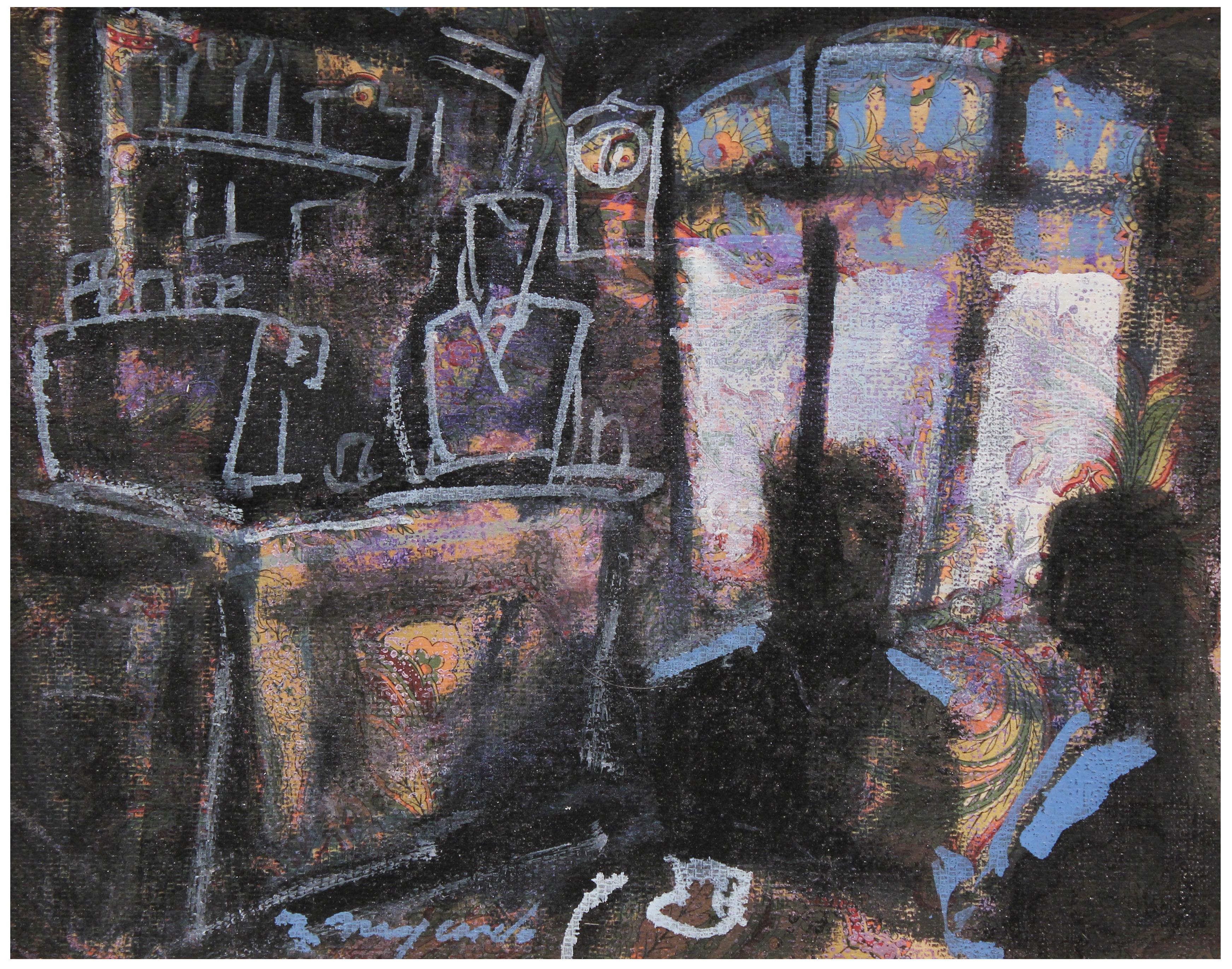 JOSEP MOSCARDÓ (1953). "INTERIOR DE UN BAR".