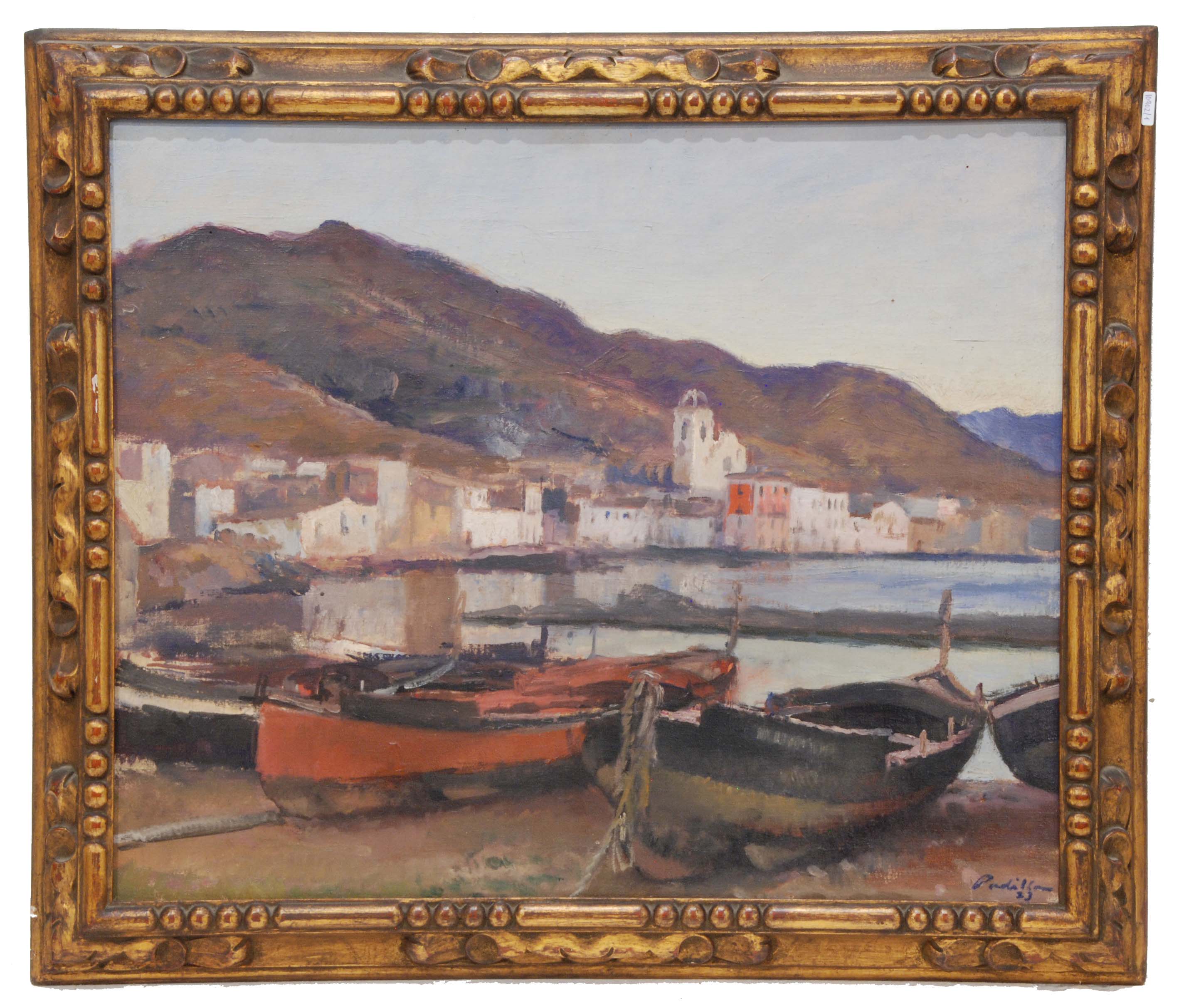 RAFAEL MARTINEZ PADILLA (1878-1961). "PORT DE LA SELVA", 19