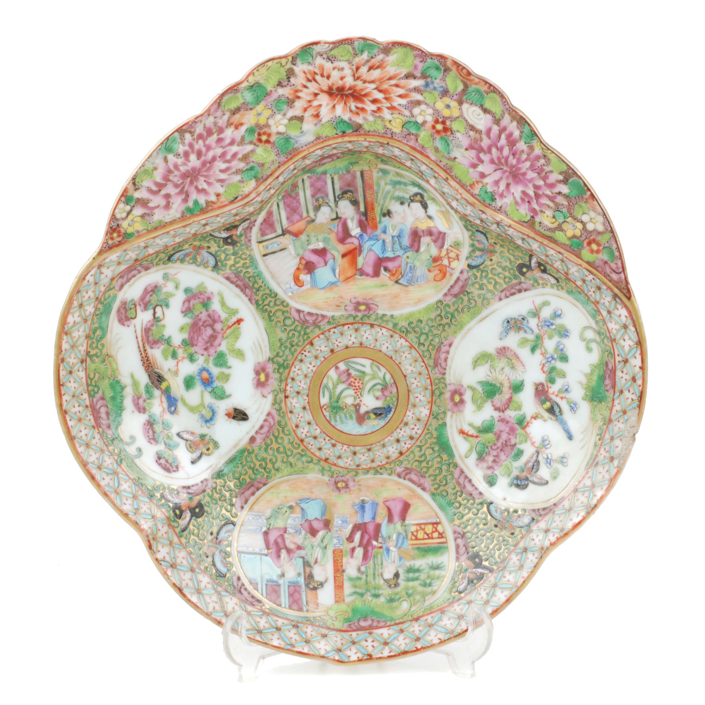 CHINESE TRAY, C19th.