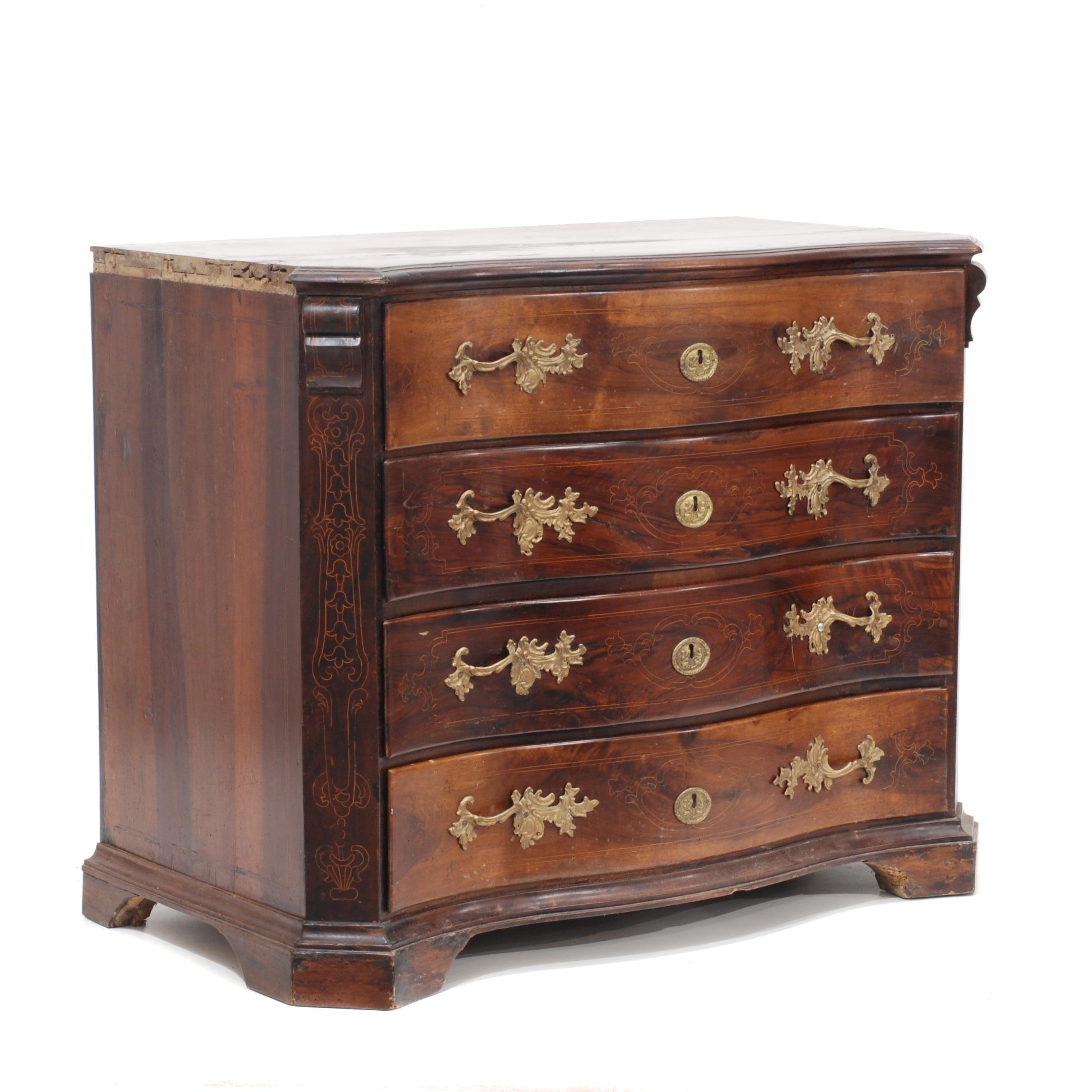 CATALAN CHEST OF DRAWERS, C18th