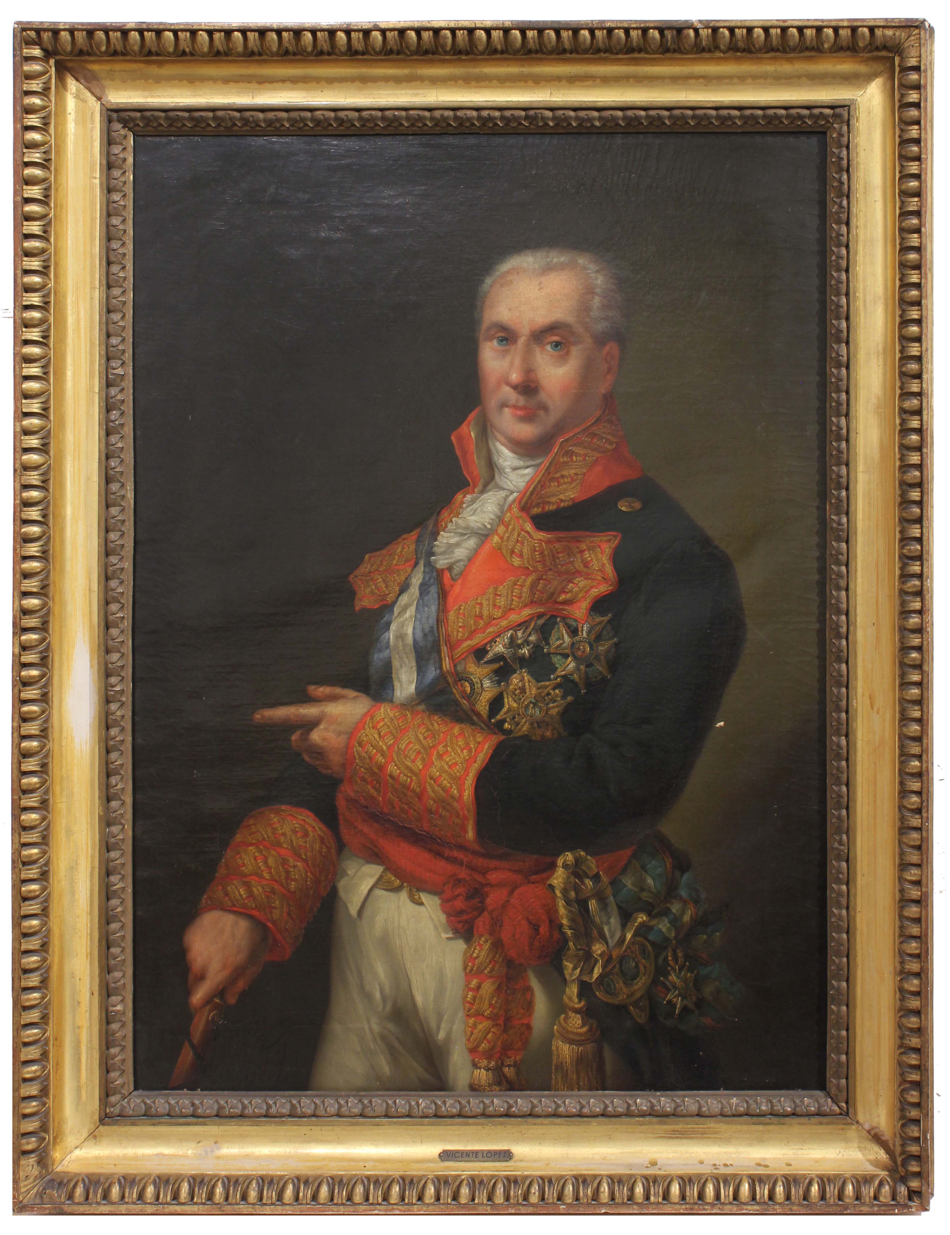 ATTRIBUTED TO VICENTE LÓPEZ PORTAÑA (1772-1850). "MARQUÉS D