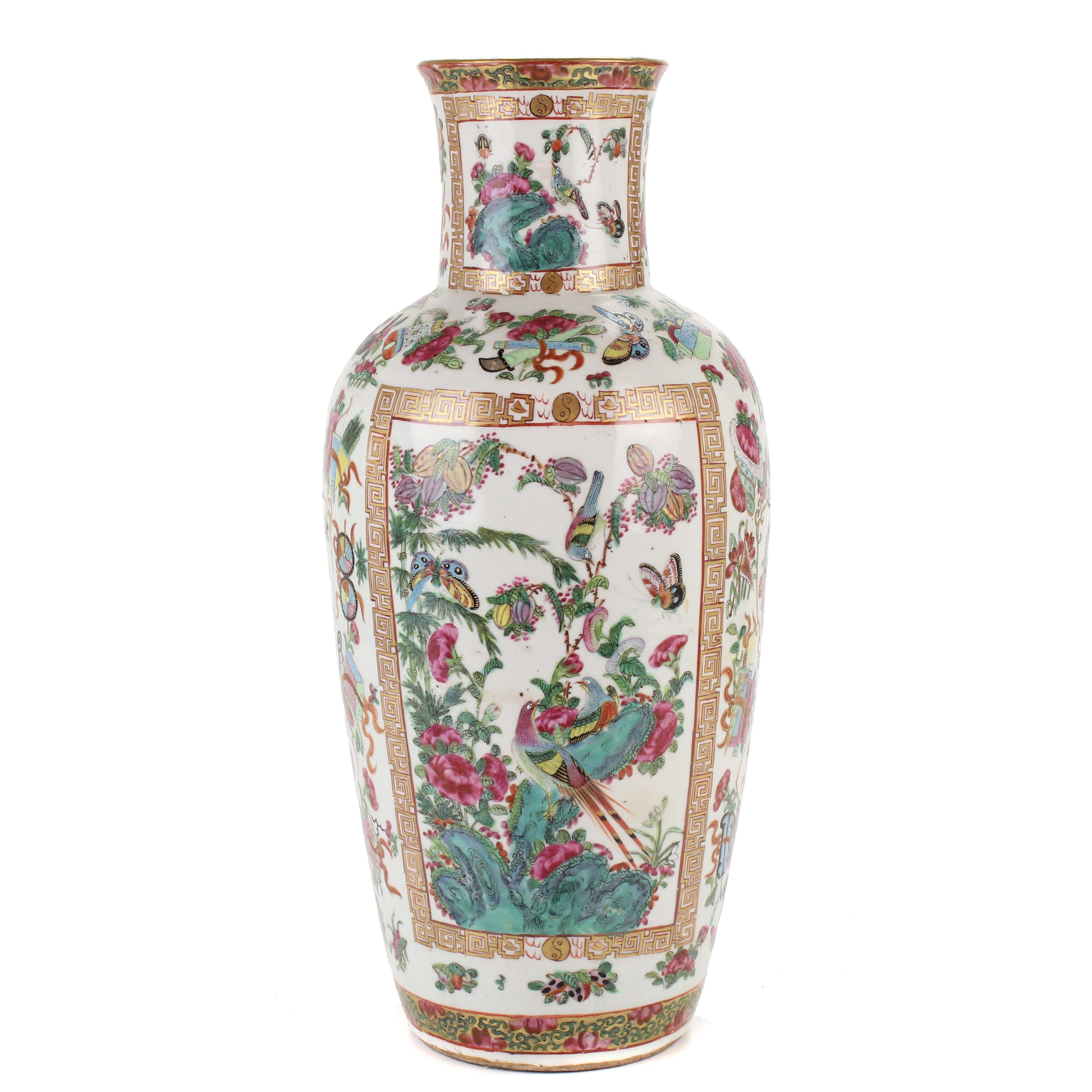 CHINESE VASE, C19th.