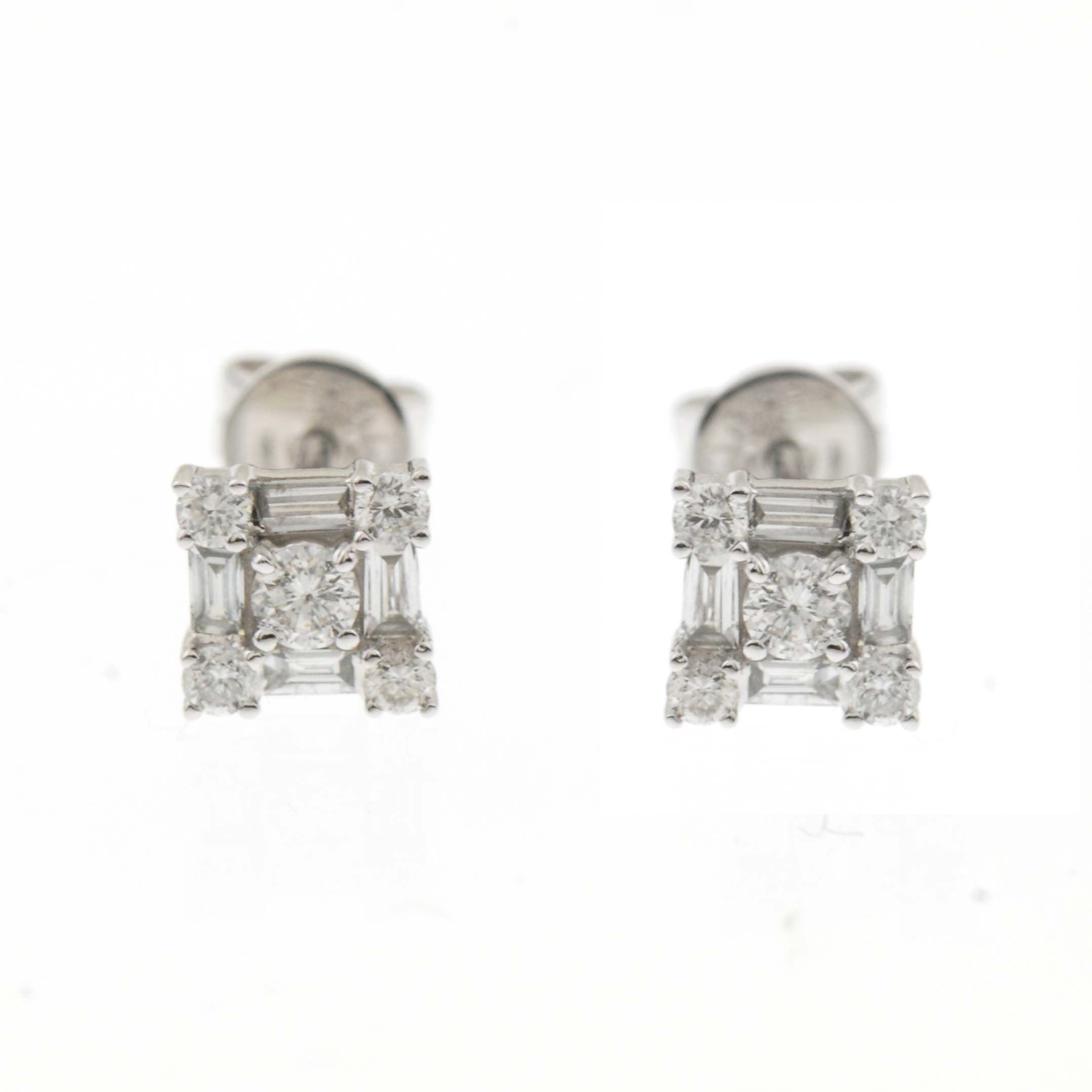 DIAMOND EARRINGS.