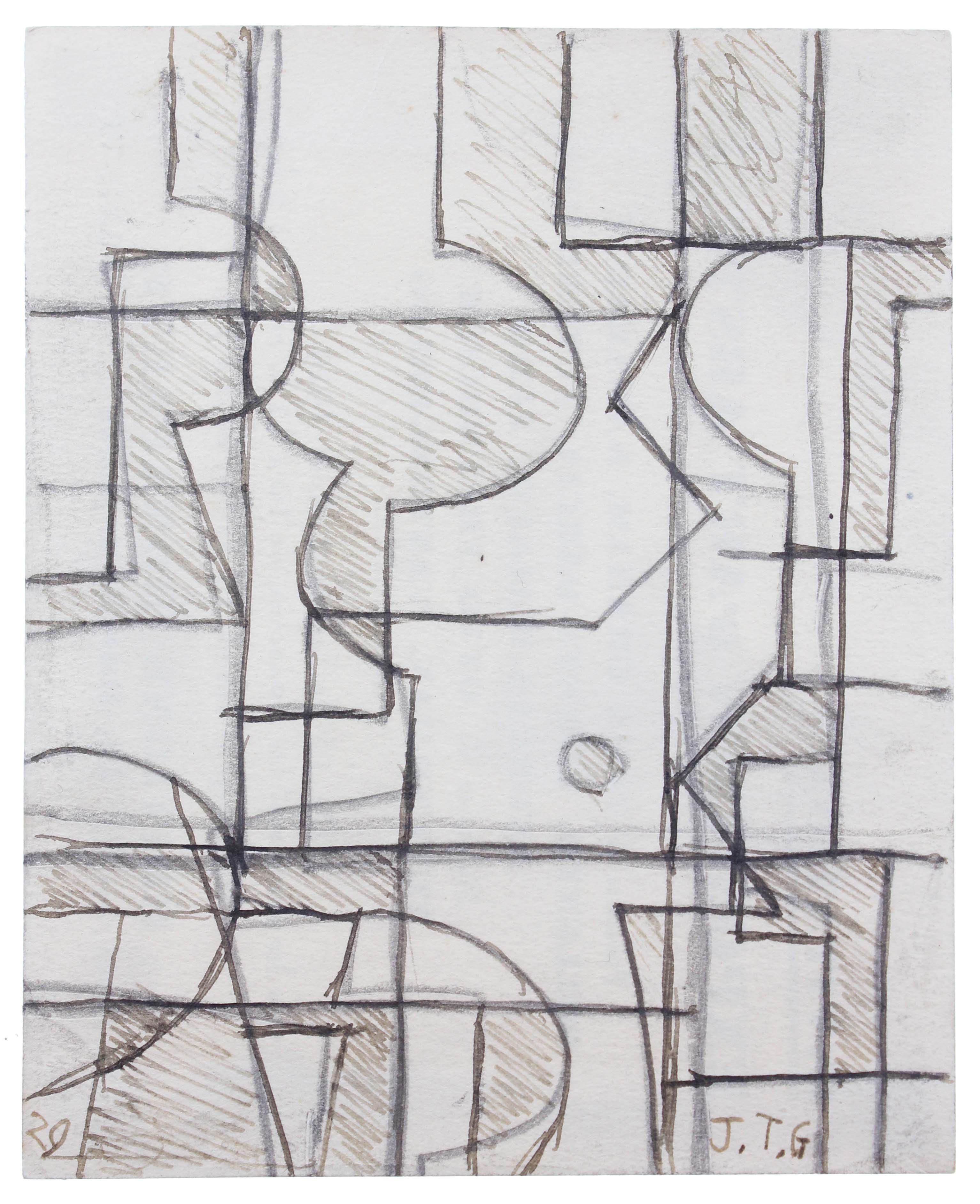 JOAQUÍN TORRES GARCÍA (1874-1949). ABSTRACT COMPOSITION, 19