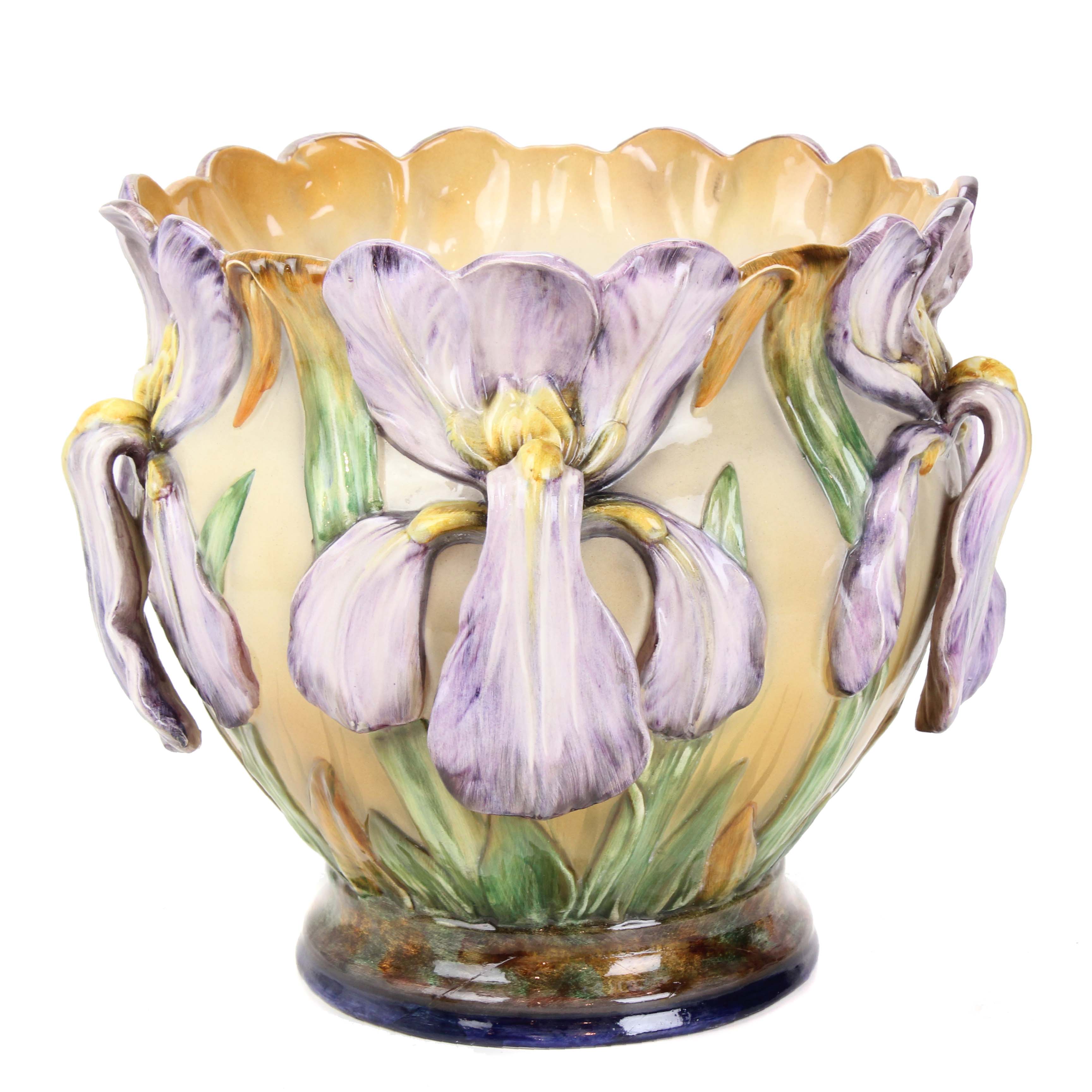 LARGE ART NOUVEAU BOWL, CIRCA 1940