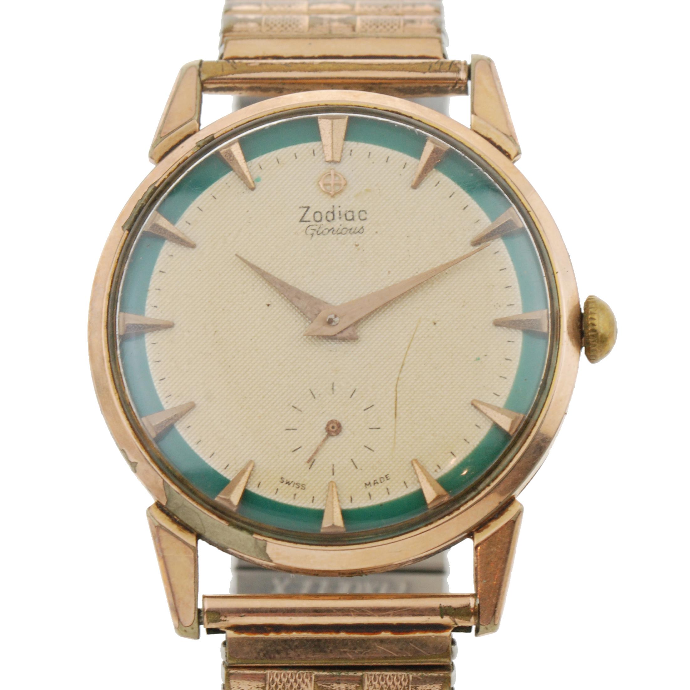 ZODIAC.  GENTLEMAN&#39;S WRISTWATCH 