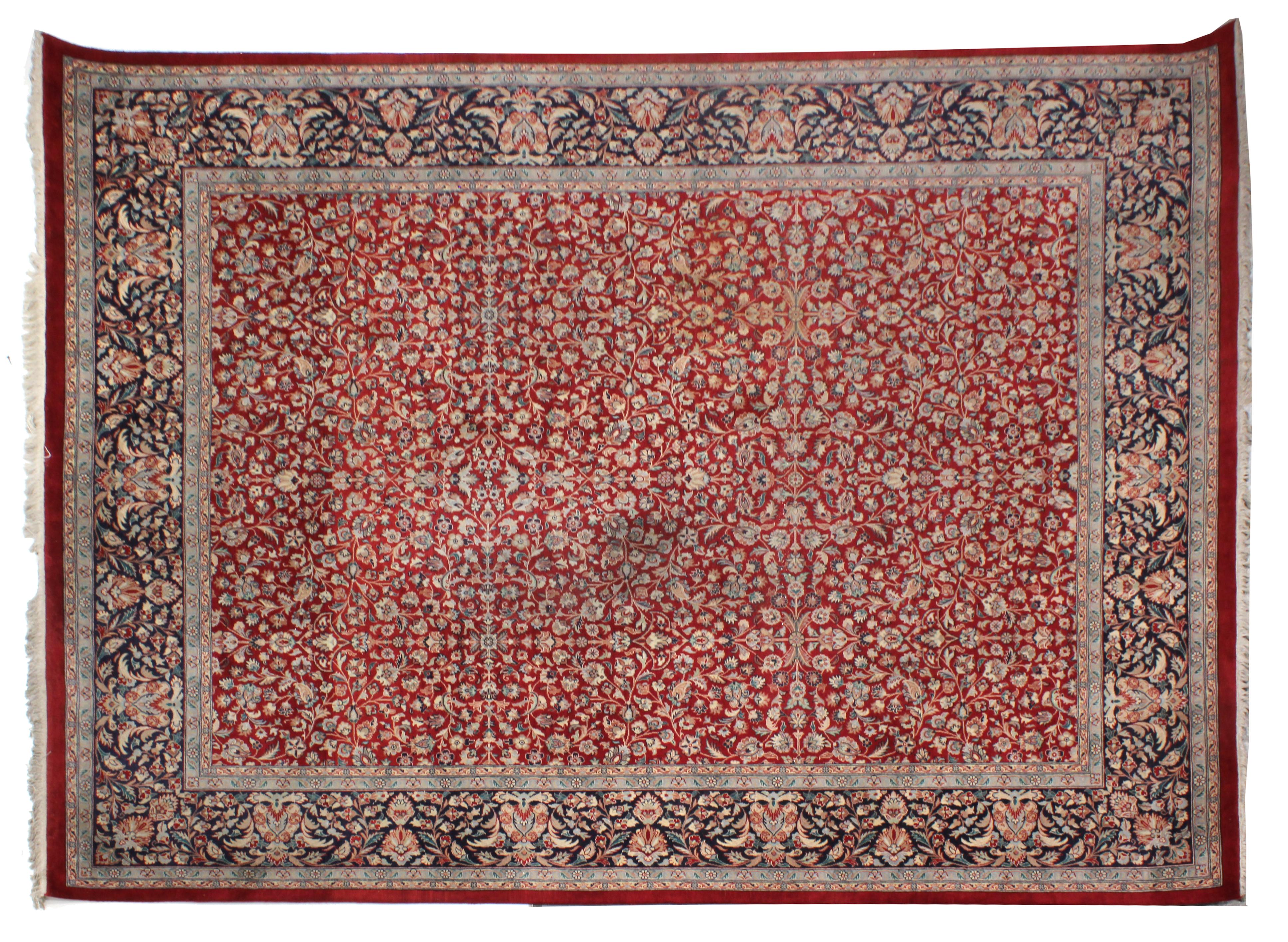 PERSIAN CARPET, MID C20th