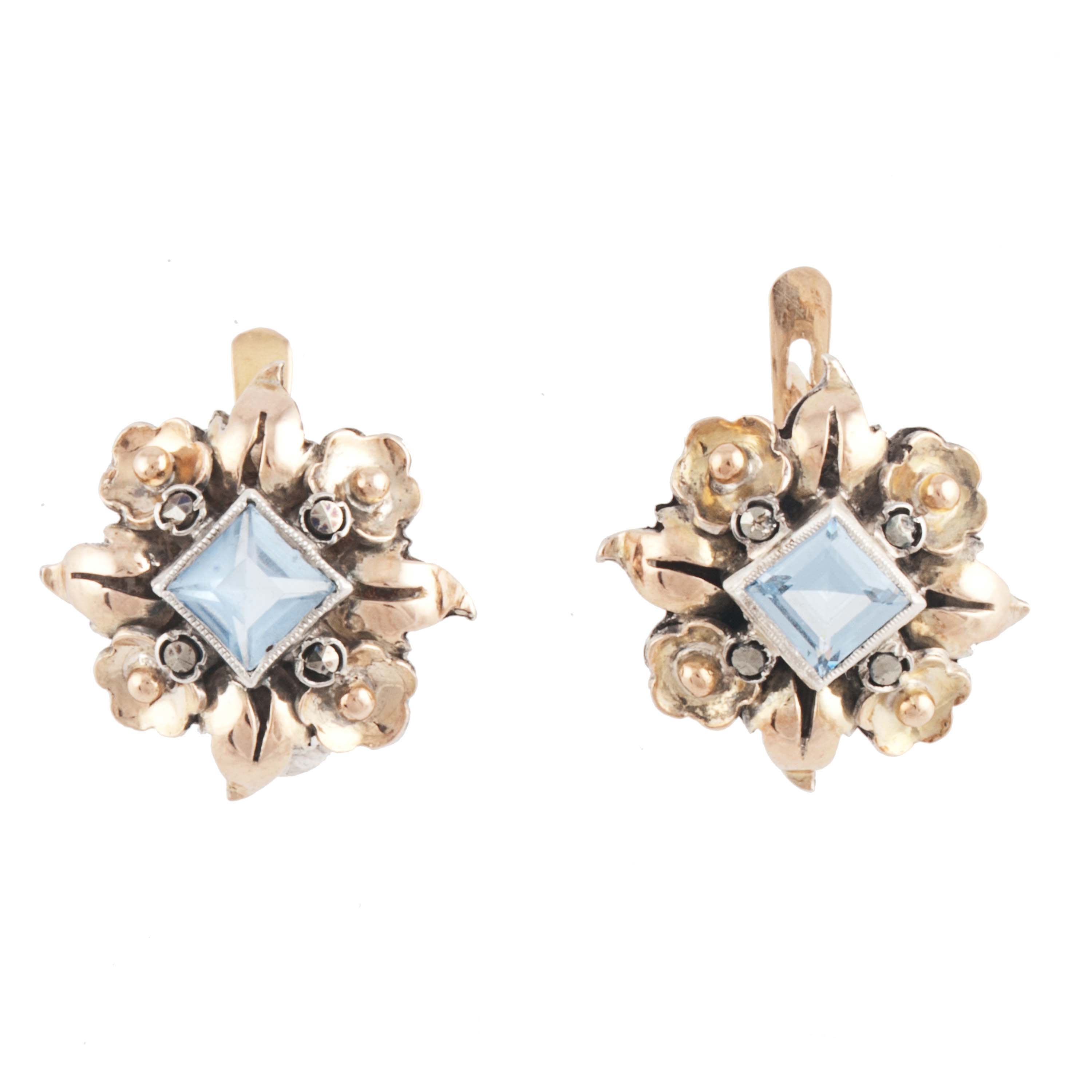 SPANISH ALPHONSINE EARRINGS EARLY C20th. 