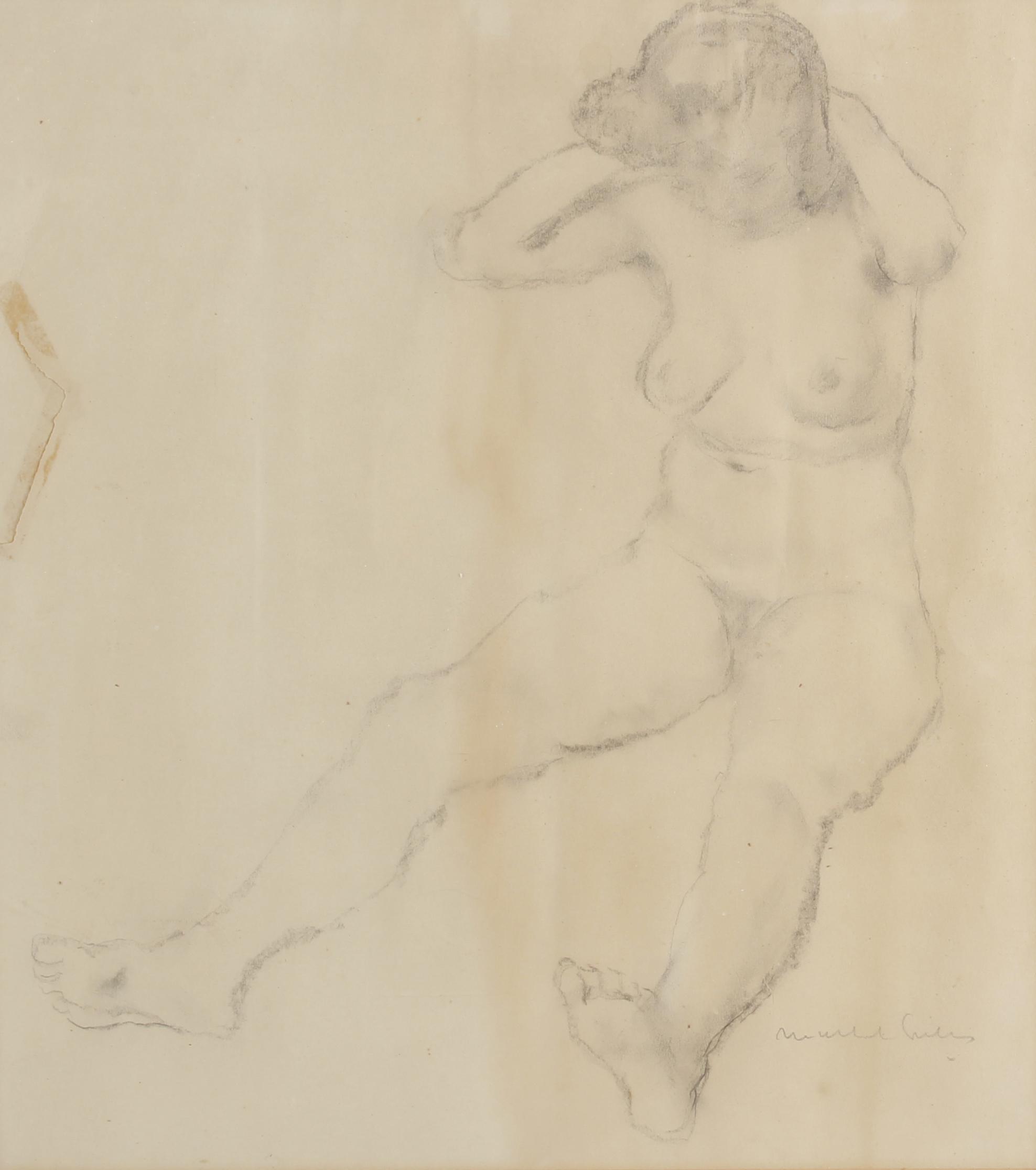 JOSEP MARIA MALLOL SUAZO (1910-1986). "DESNUDO FEMENINO".