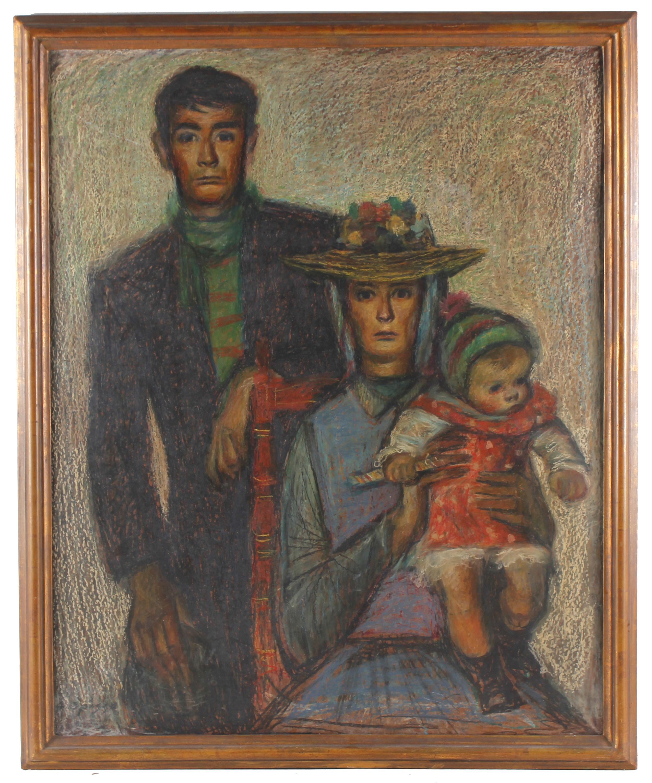 ALFRED OPISSO CARDONA (1907-1980). "FAMILIA".