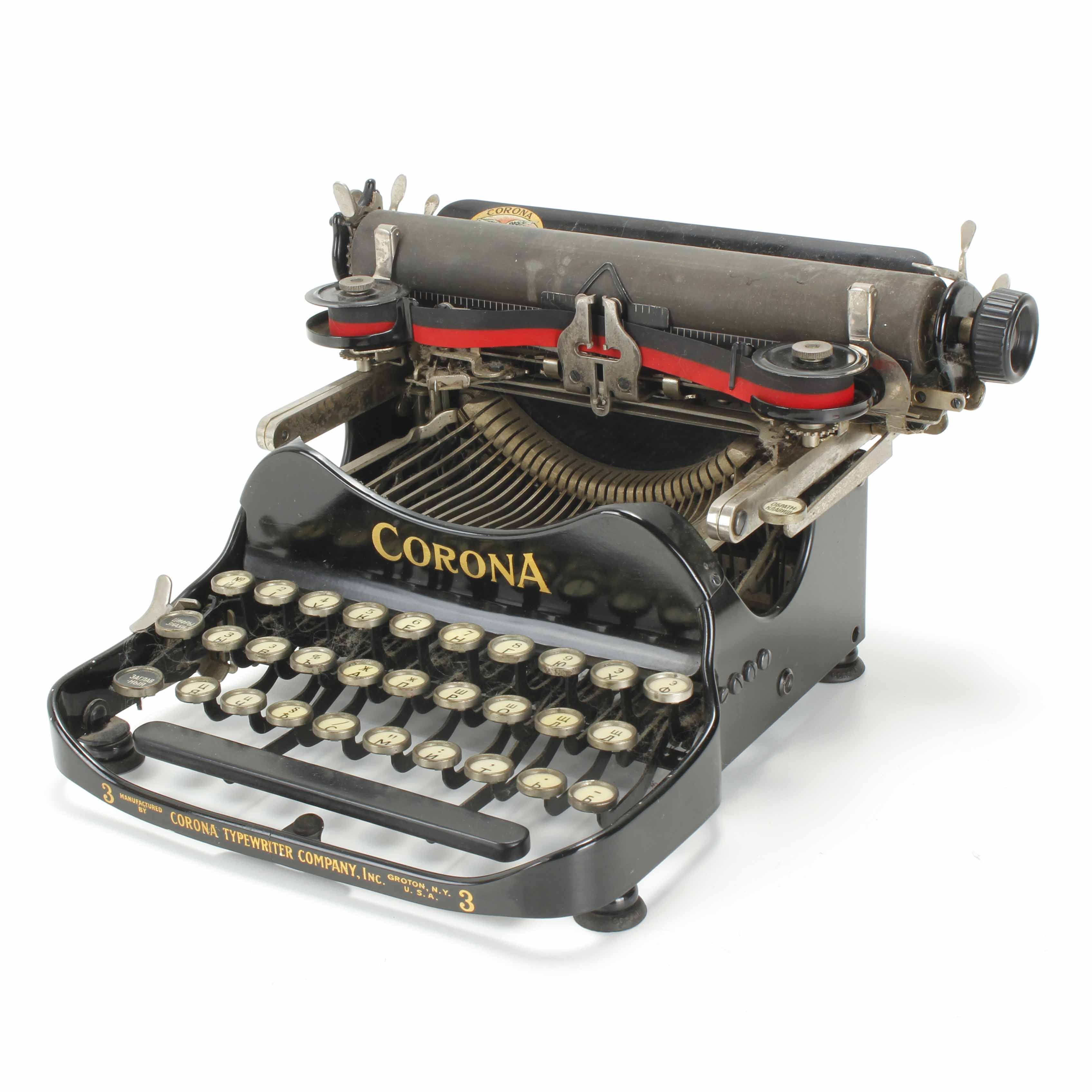 CORONA 3 TYPEWRITER, USA, 1926.