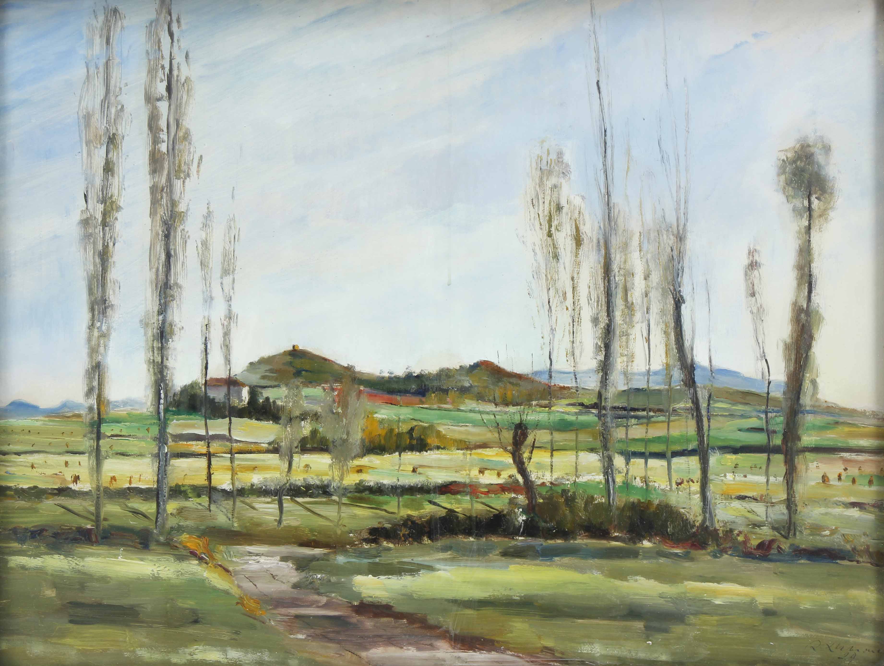 RAFAEL LLIMONA BENET (1896-1957). "LANDSCAPE", 1929.