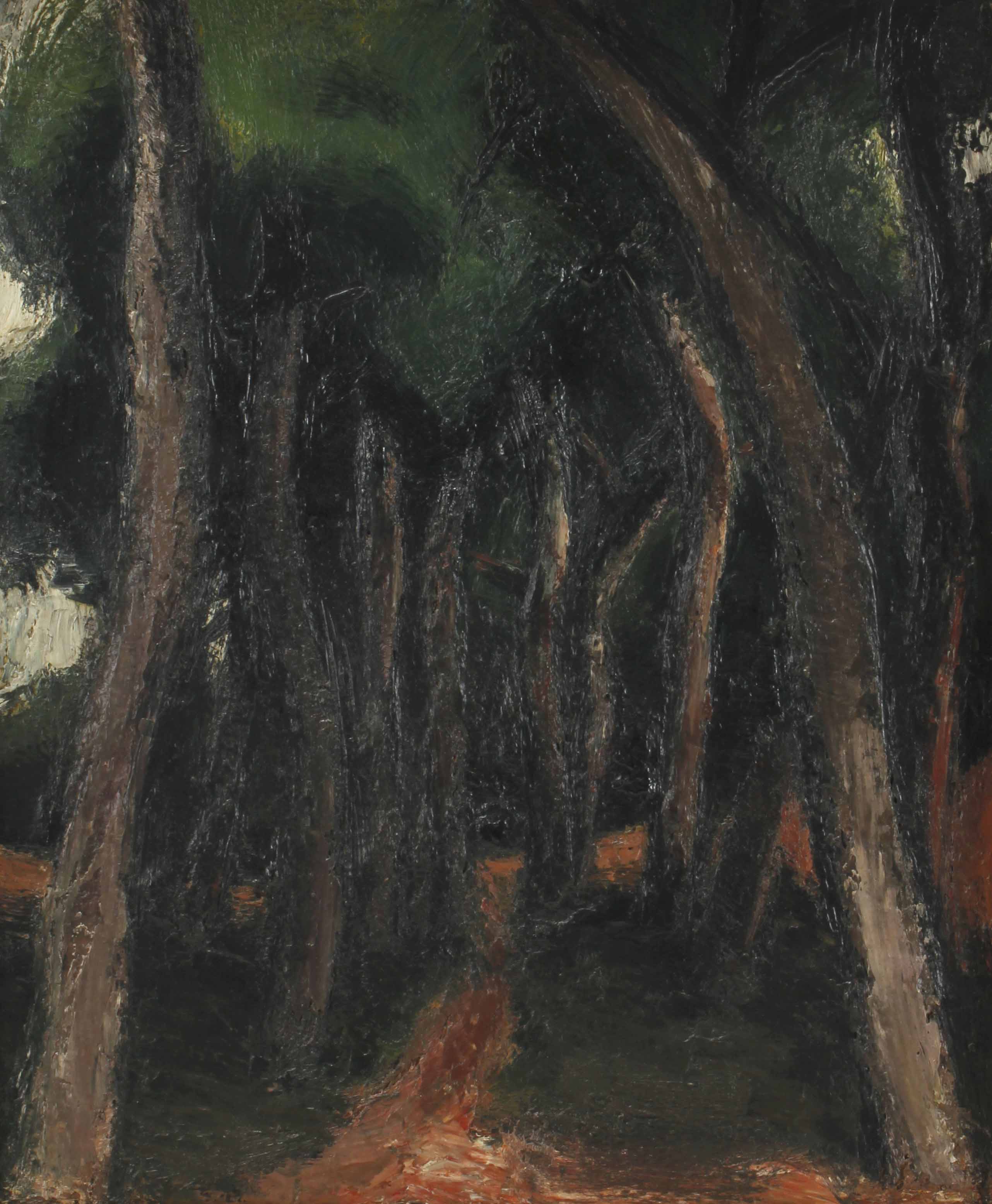 MIQUEL VILLÀ BASSOLS (1901-1988). "FOREST IN EL MASNOU", 19