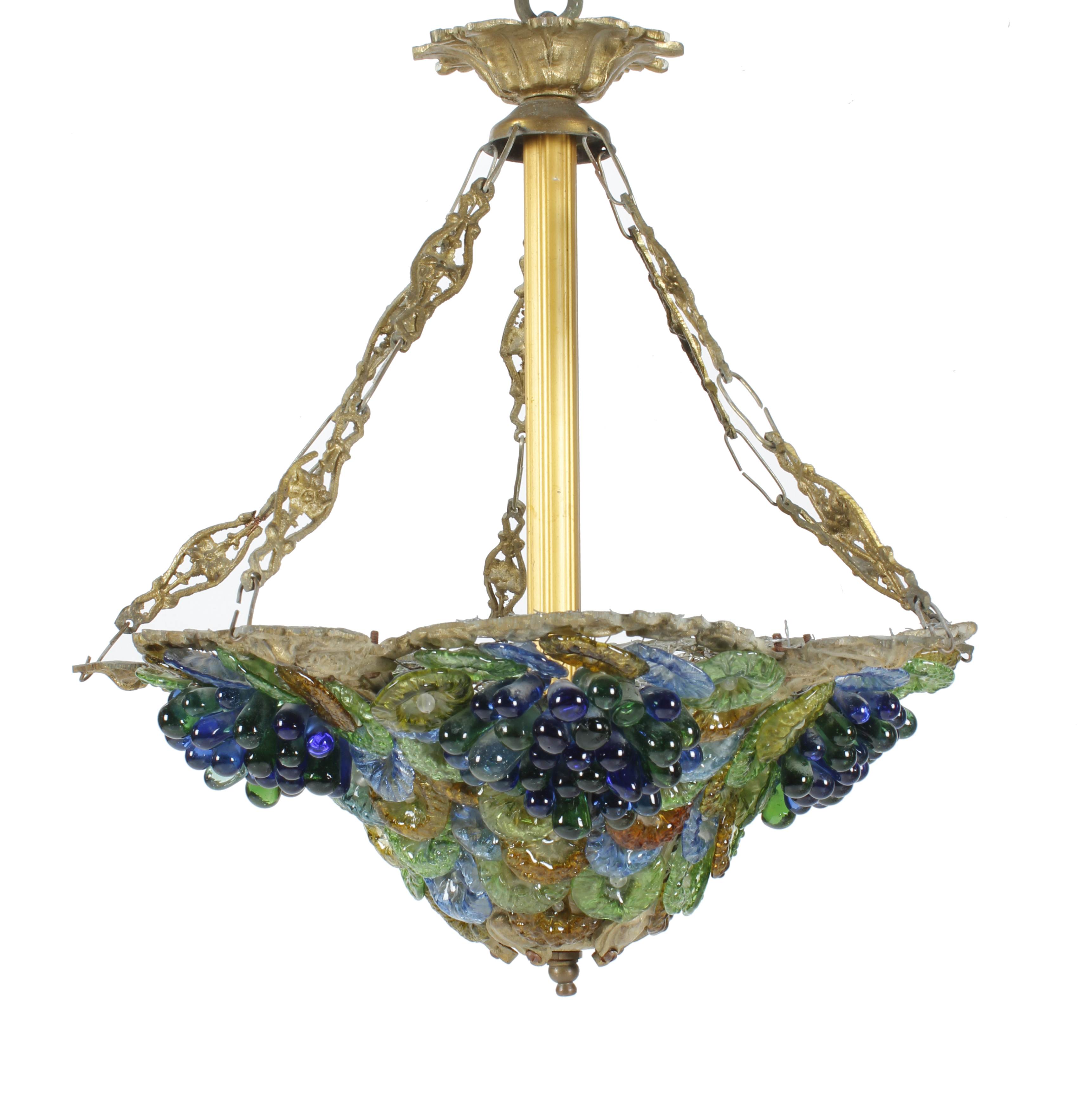 FRENCH CEILING LAMP, LATE 19TH CENTURY - EARLY 20TH CENTURY