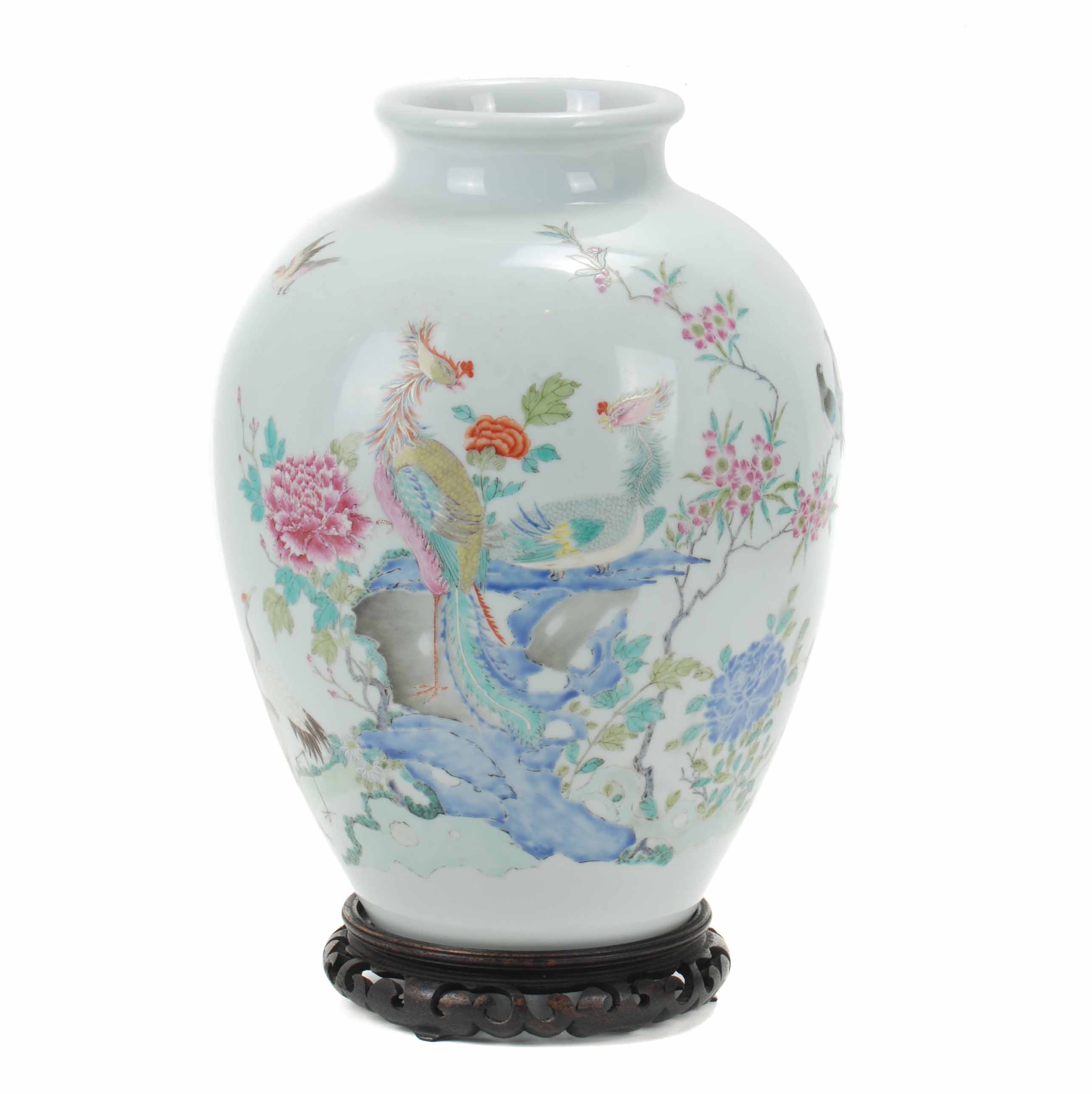 CHINESE VASE, QING DYNASTY, LATE 19TH CENTURY. 