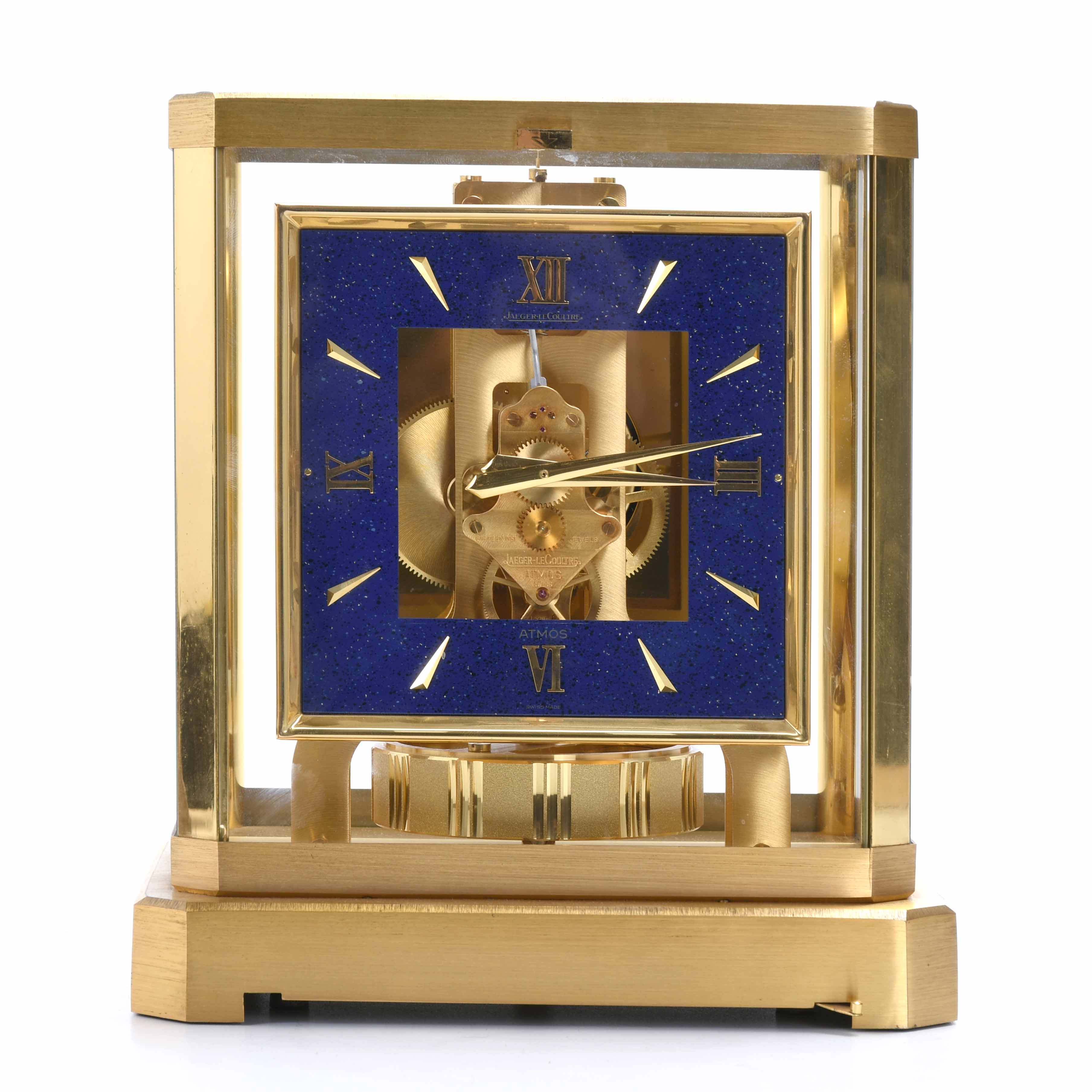 ATMOS. SWISS JAEGER LECOULTRE TABLE CLOCK, ATMOS MODEL, CIR