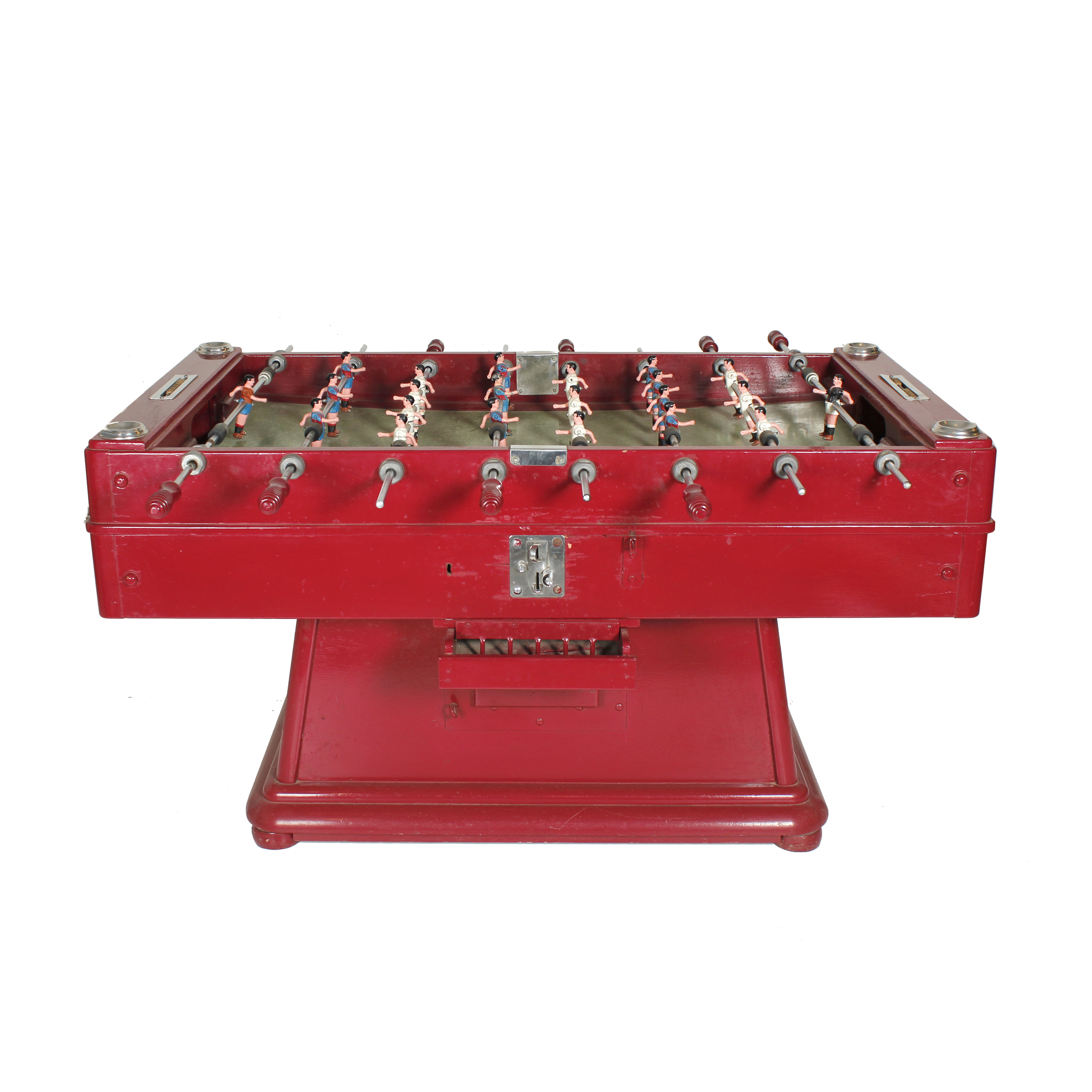 SPANISH MODEL TABLE FOOTBALL, 20TH CENTURY.