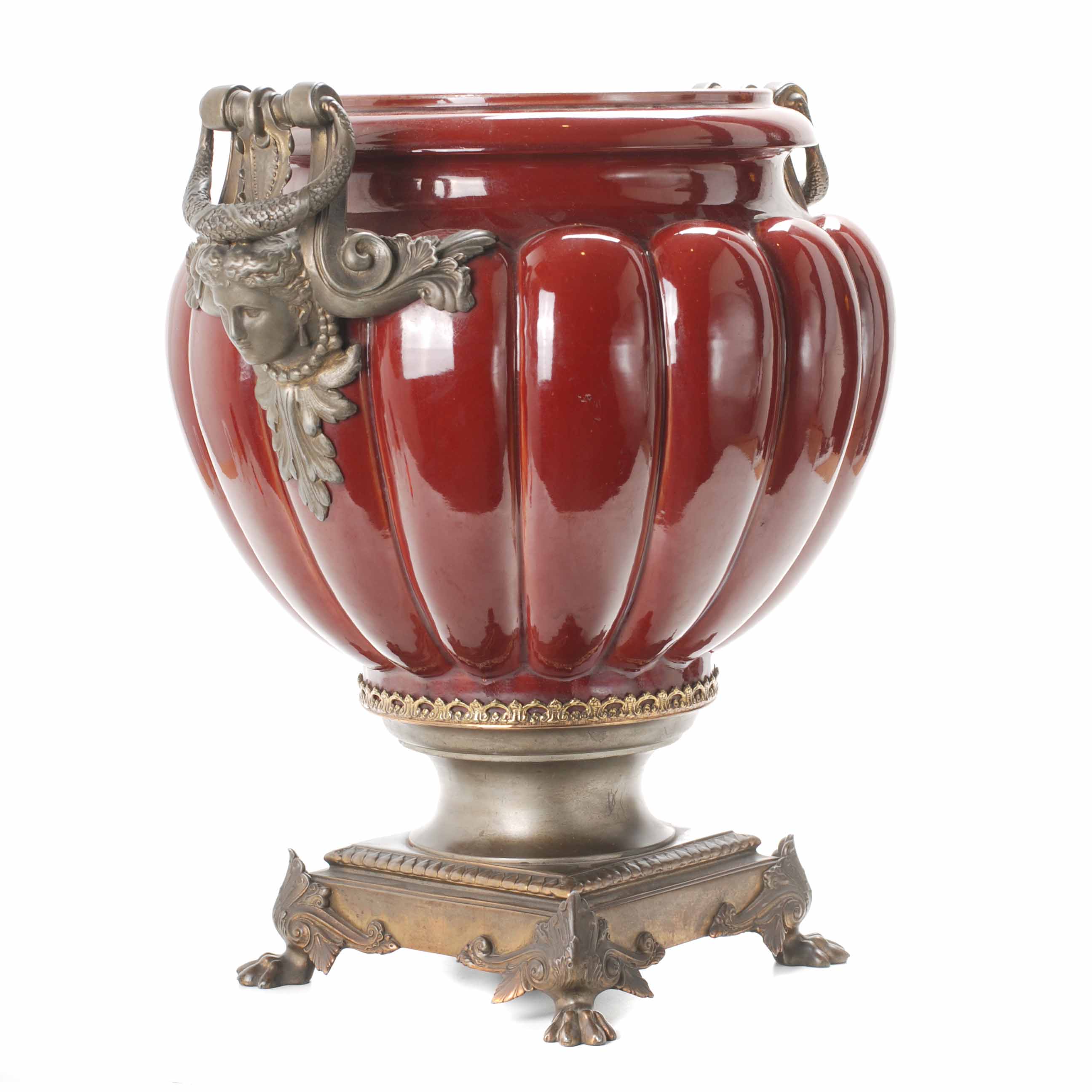 FRENCH "CACHEPOT", FIRST HALF 20TH CENTURY.