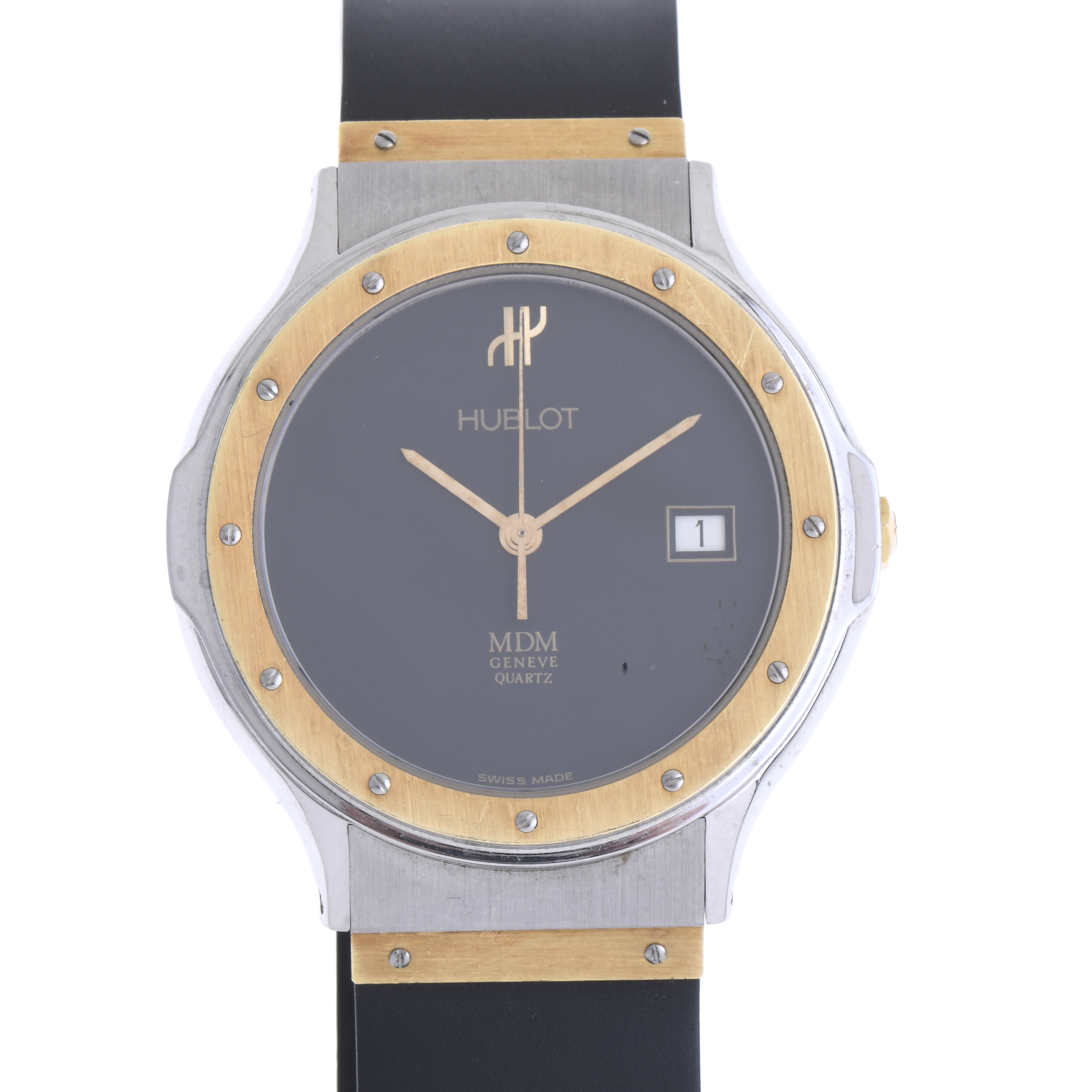 HUBLOT MDM GENÈVE. WOMAN&#39;S WRISTWATCH, CIRCA 1990.