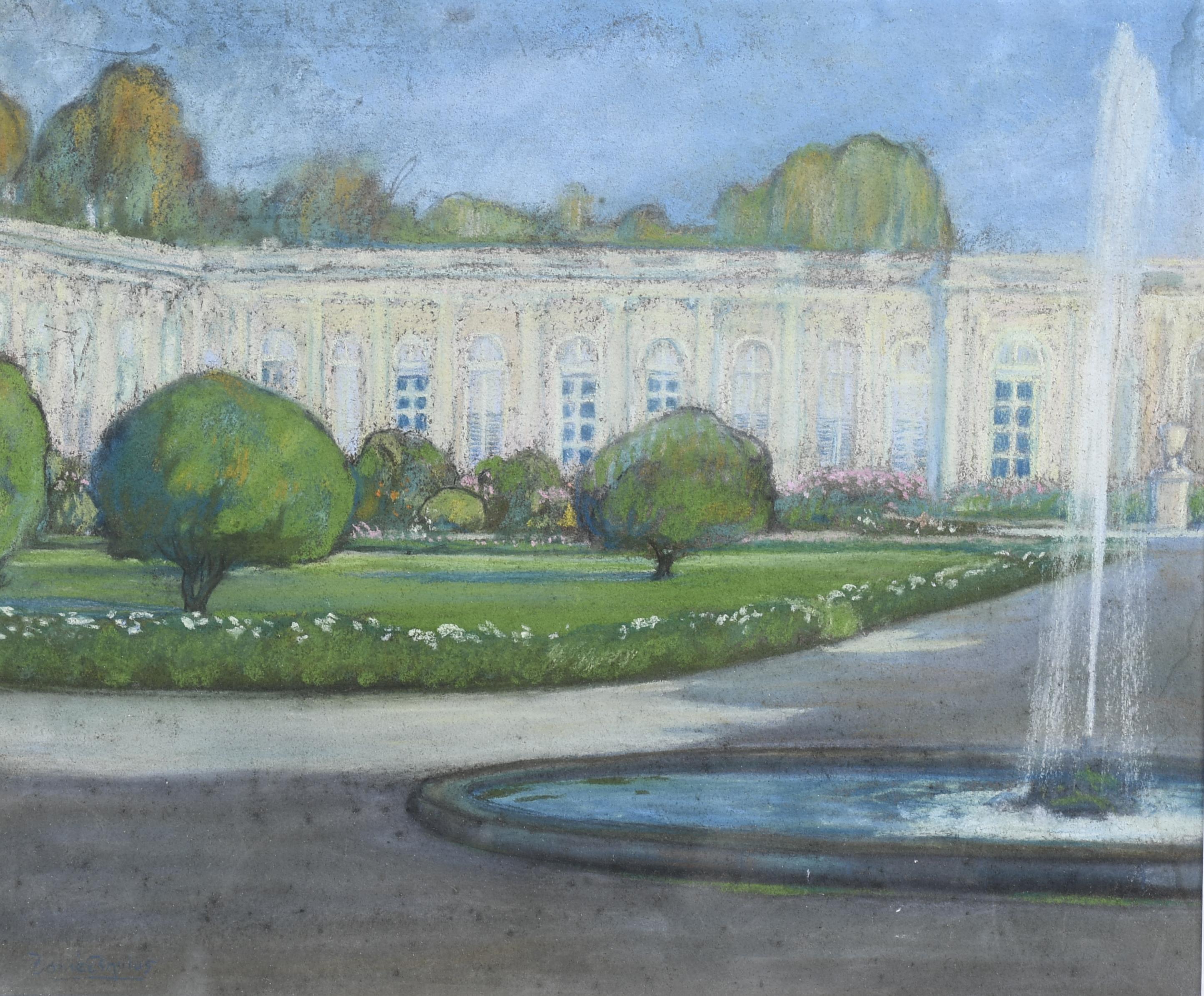 PERE TORNÉ ESQUIUS (1879-1936).  "GRAND TRIANON, VERSALLES"