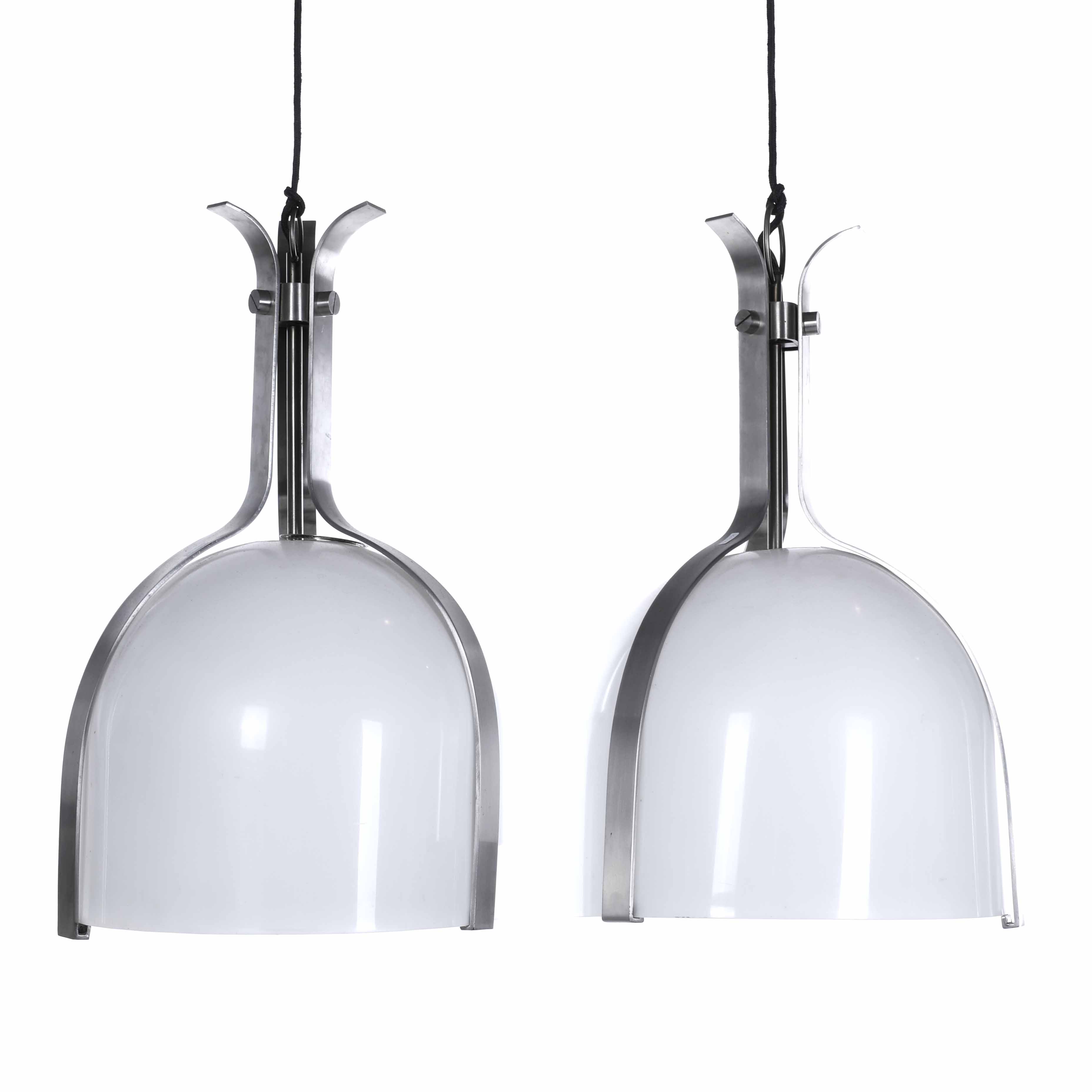 JORDI VILANOVA (1925-1998) (ATR.) PAIR OF CEILING LAMPS, CI