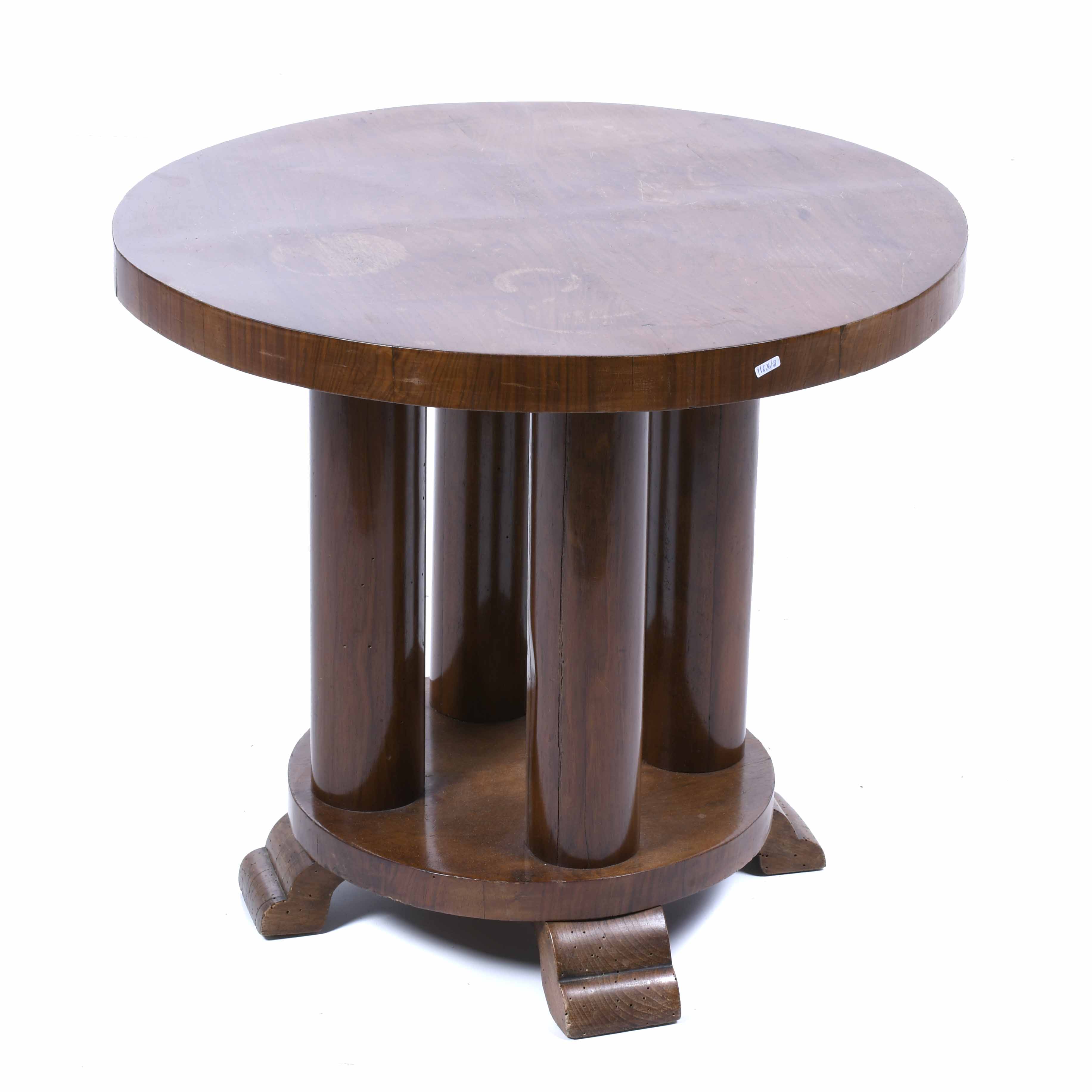 ART DÉCO-STYLE SIDE TABLE, SECOND HALF 20TH CENTURY.