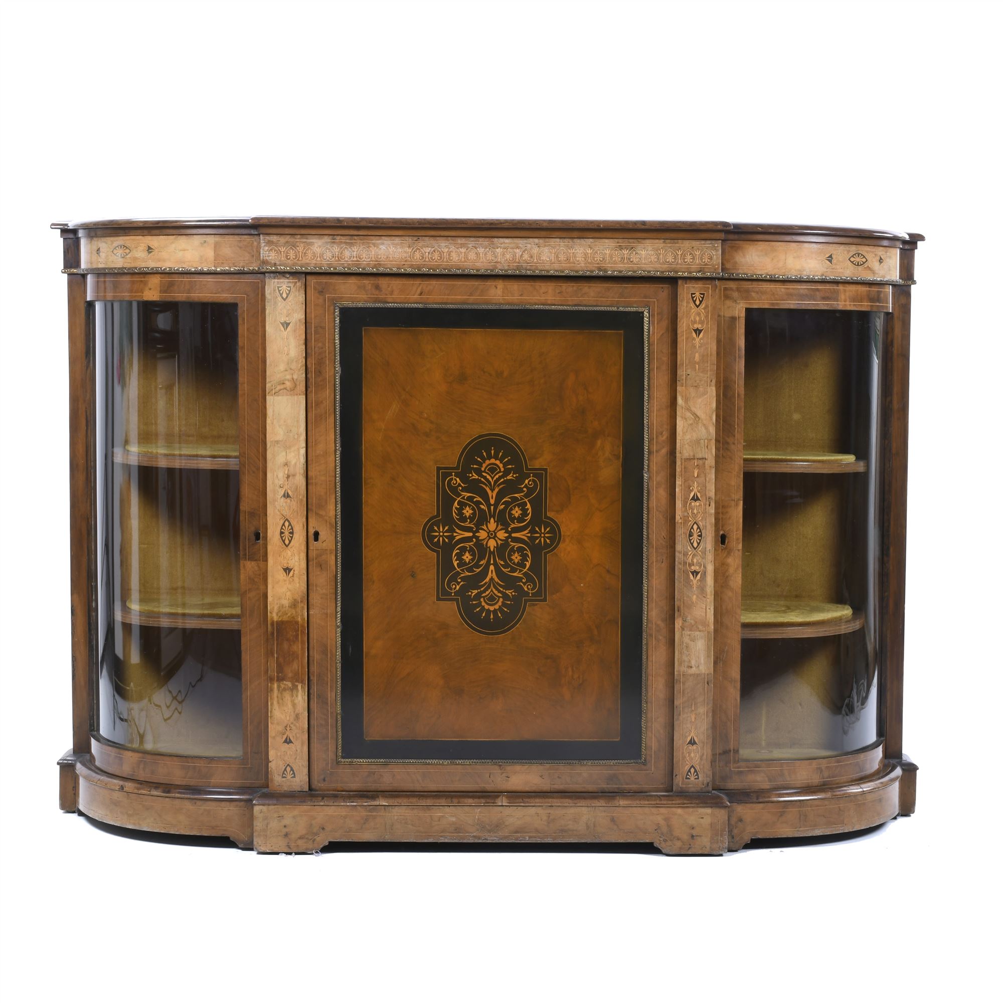 CREDENZA INGLESA VICTORIANA, FIN S.XIX