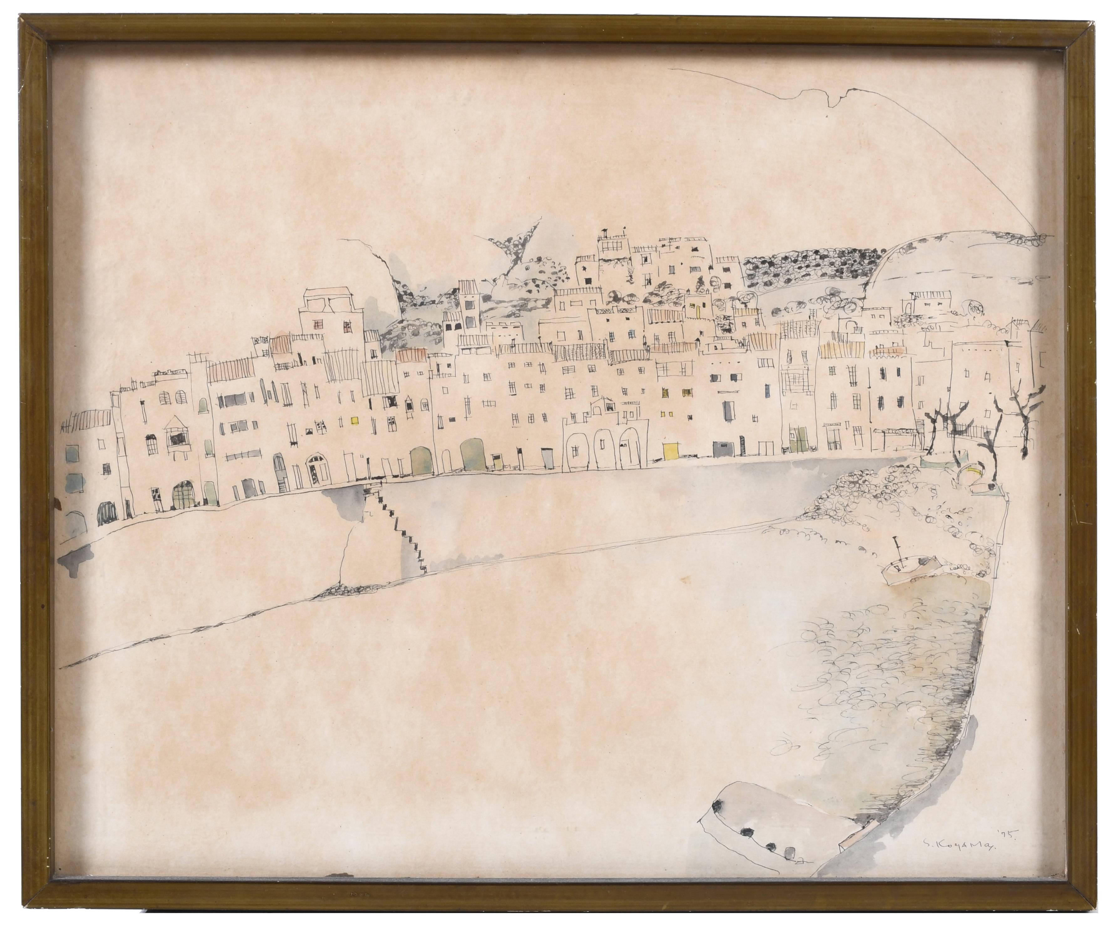 SHIGEYOSHI KOYAMA (1940). "VISTA DE CADAQUÉS", 1975.