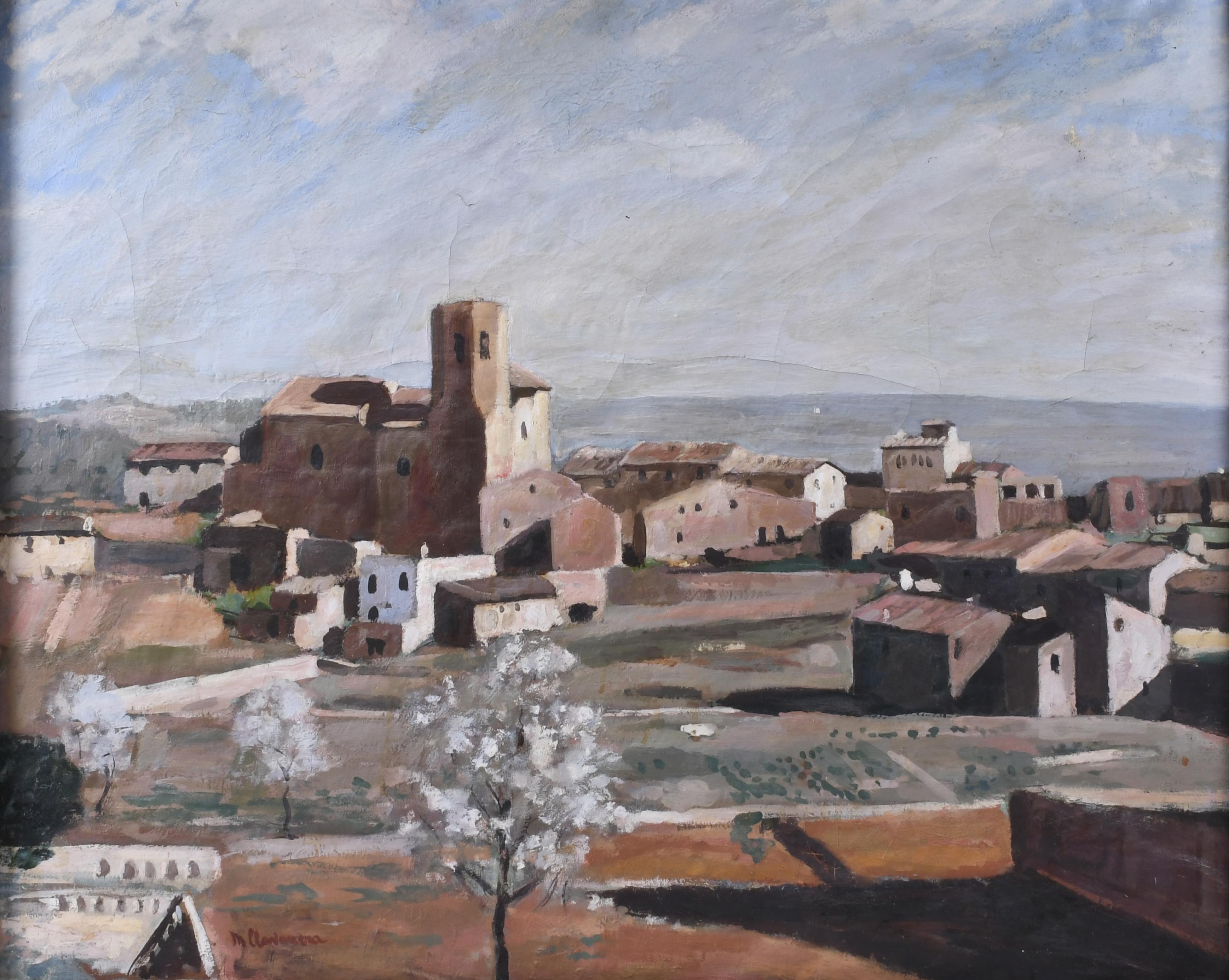 MARIAN LLAVANERA MIRALLES (1890-1927). "PAISAJE RURAL".