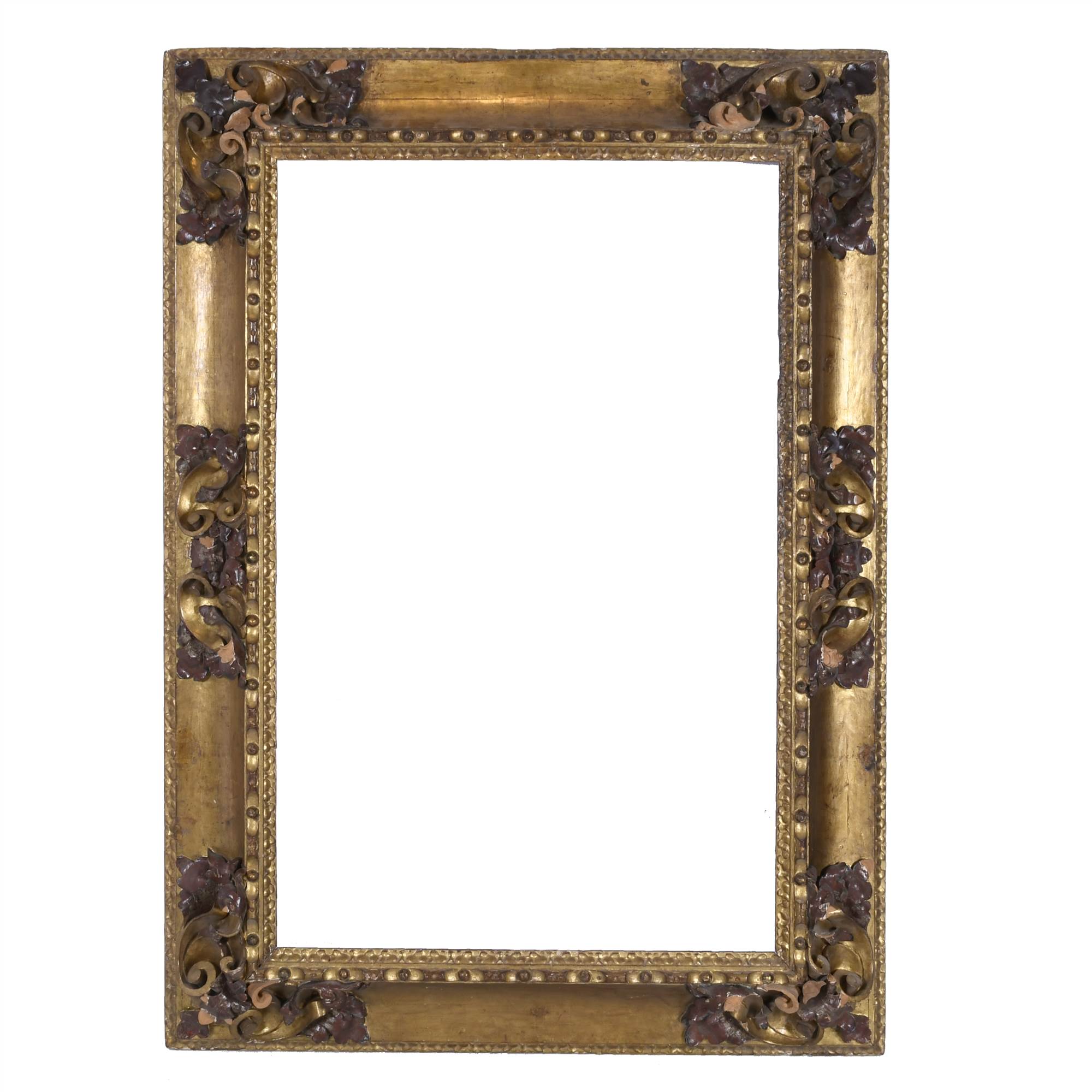 LARGE SPANISH FRAME, 18TH CENTURY.