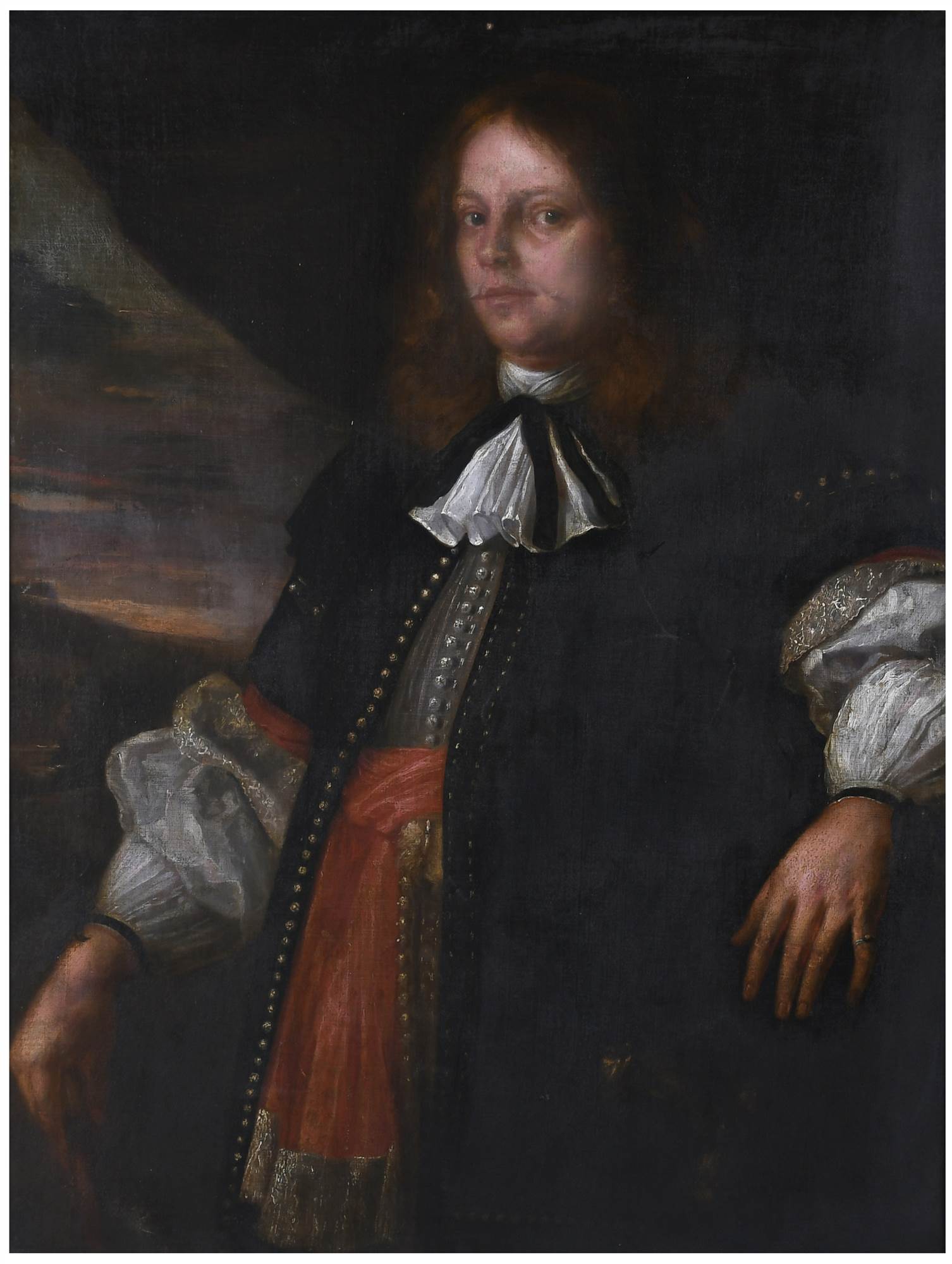 DUTCH OR FLEMISH SCHOOL, 17TH-18TH CENTURY. "MAN PORTRAIT".