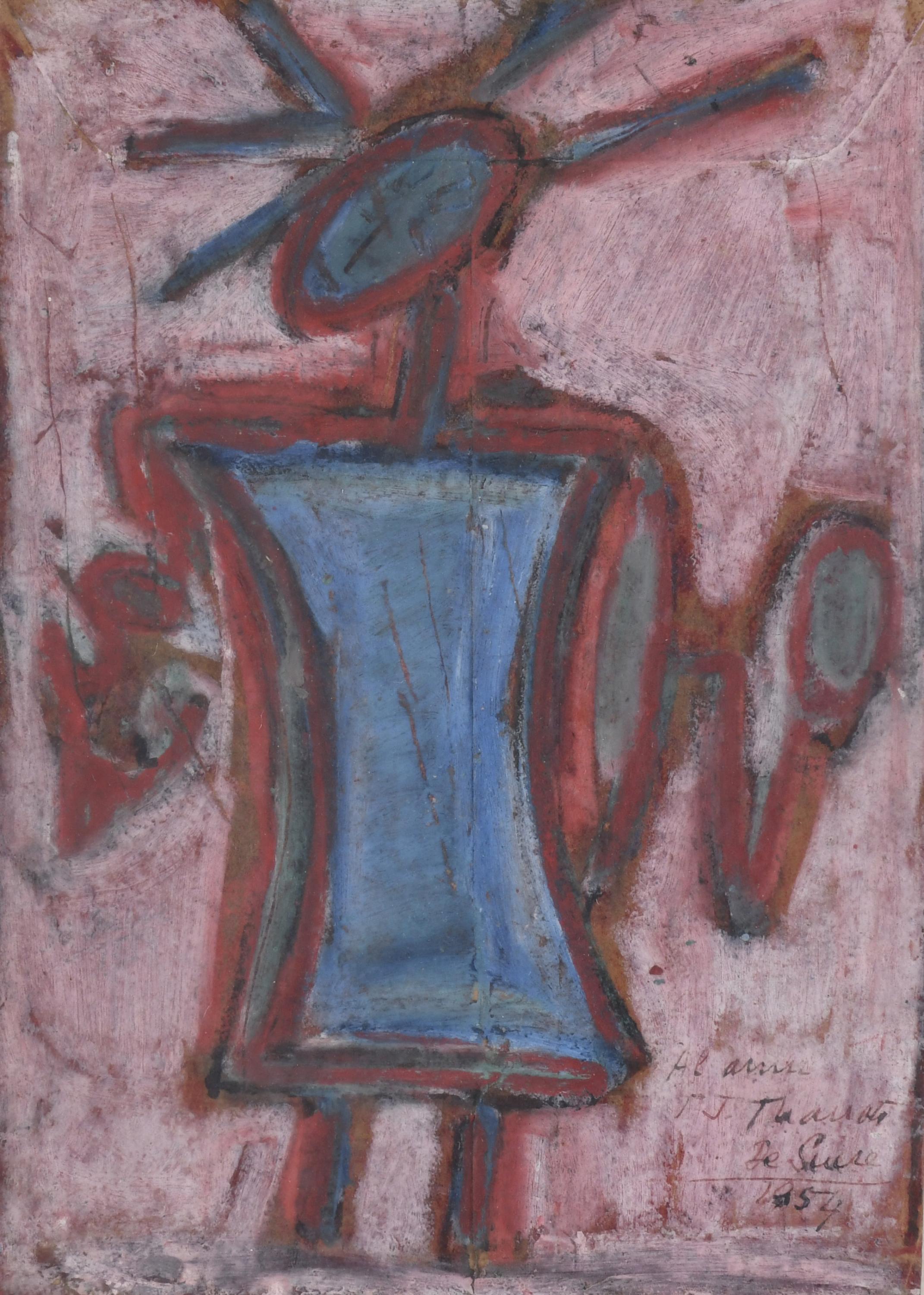 JOSEP MARIA DE SUCRE (1886-1969). "FIGURE", 1954.