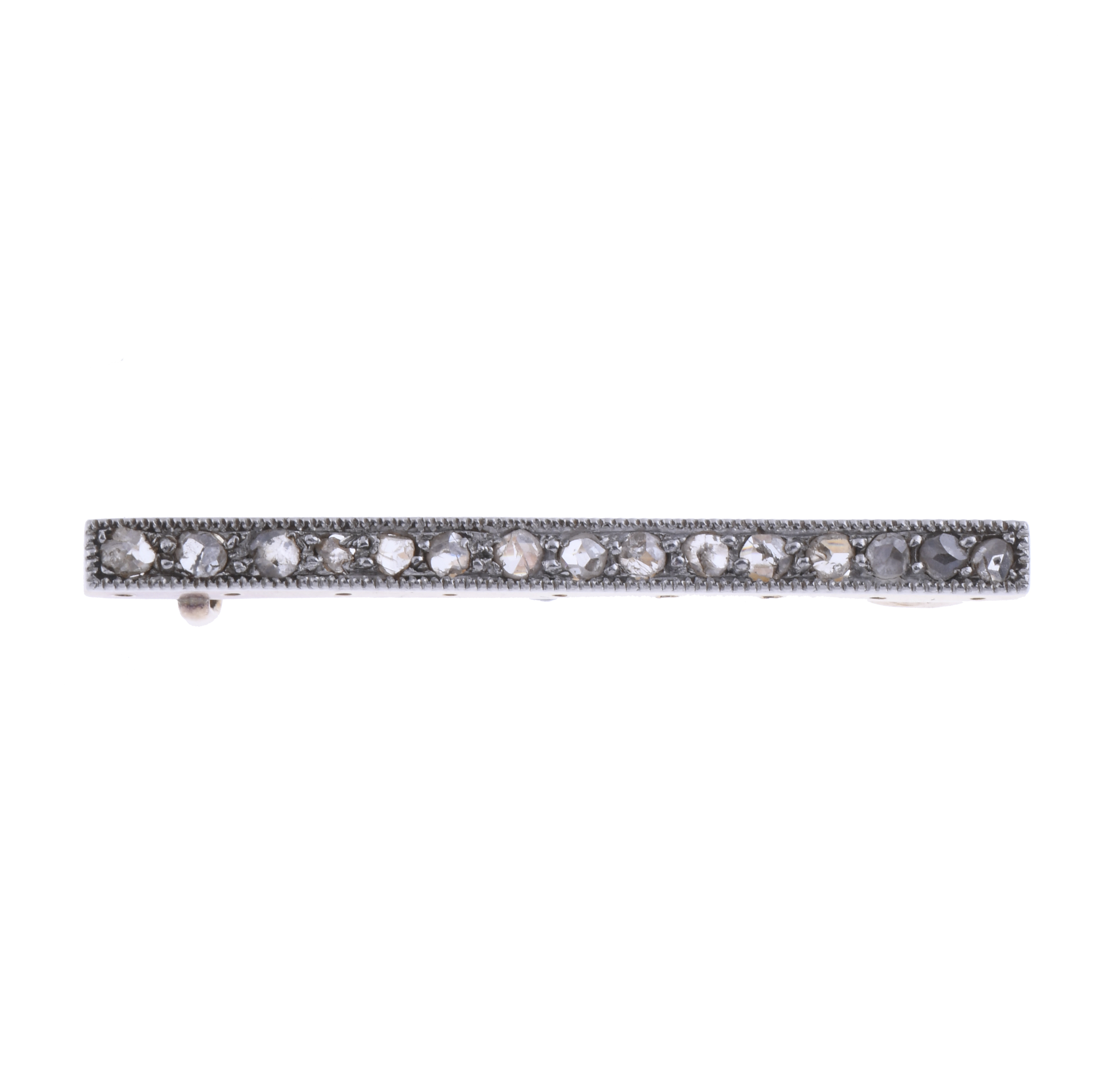 BROOCH WITH DIAMONDS.