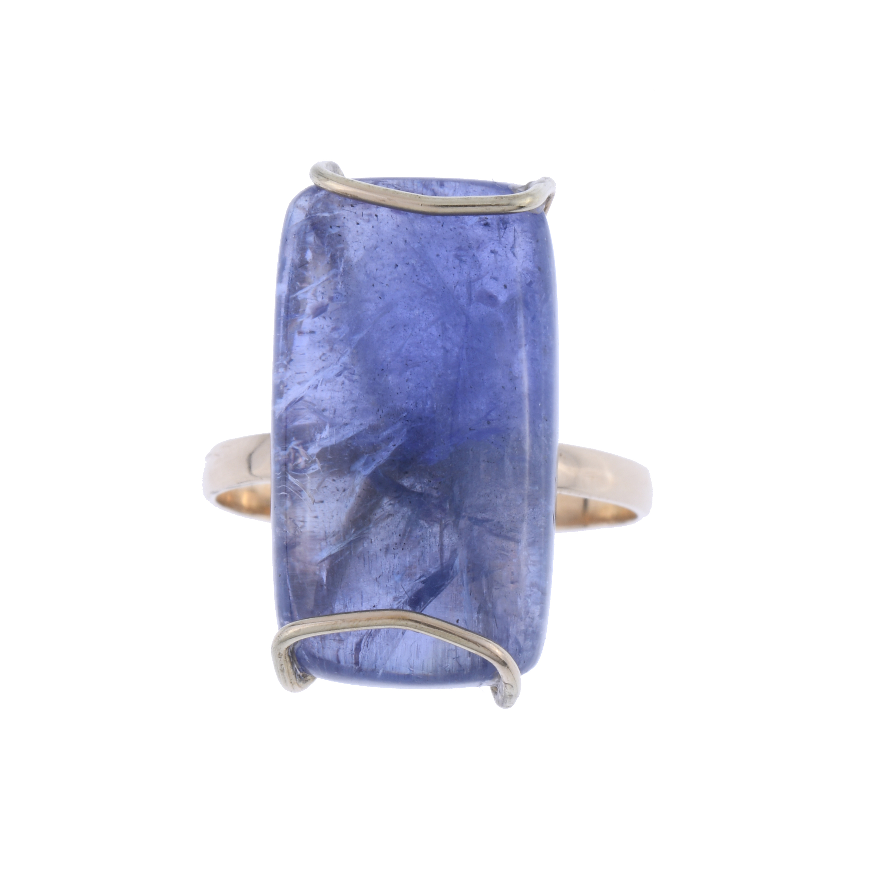 RING WITH TANZANITE.