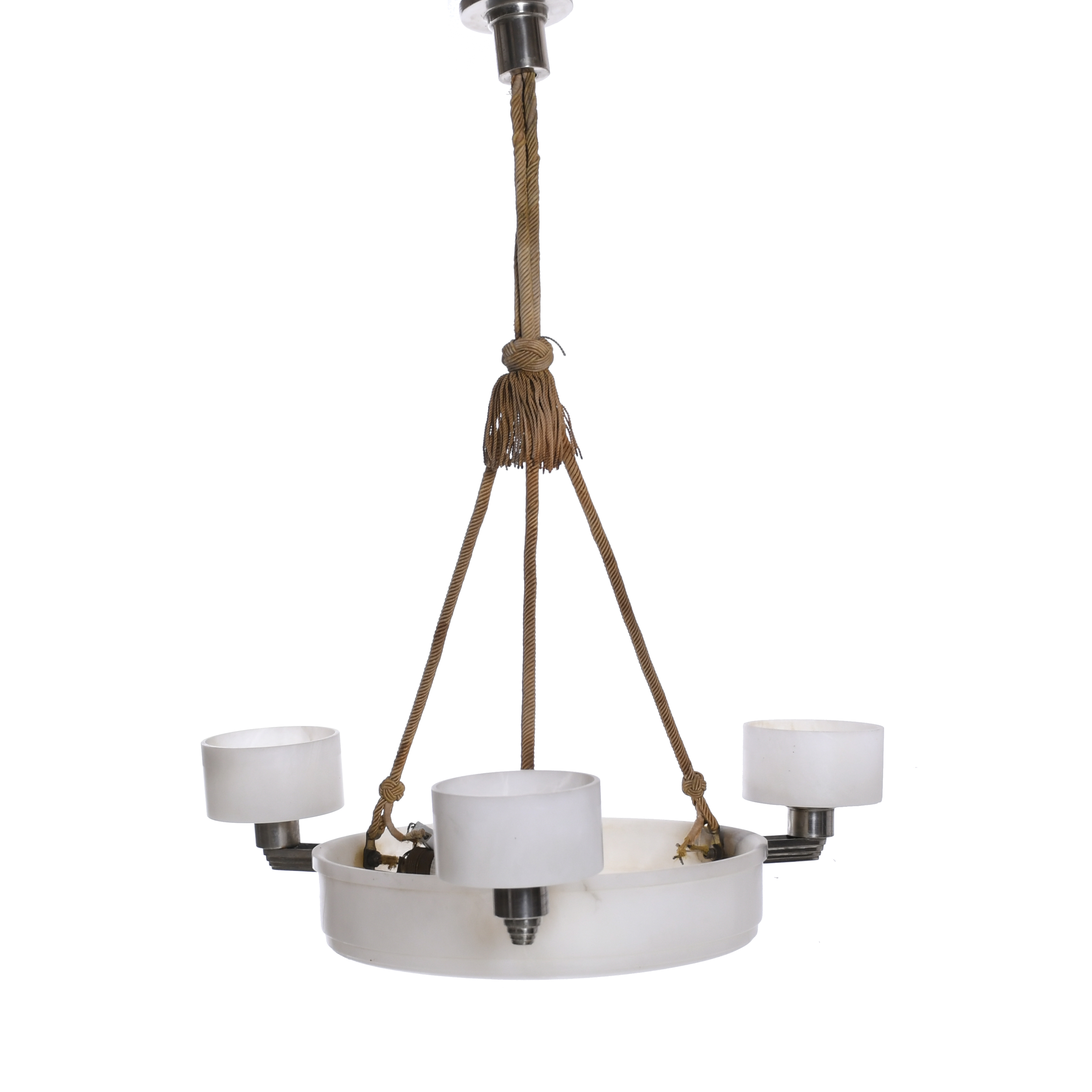 FRENCH ART DECO CEILING LAMP, CIRCA 1920-1930.