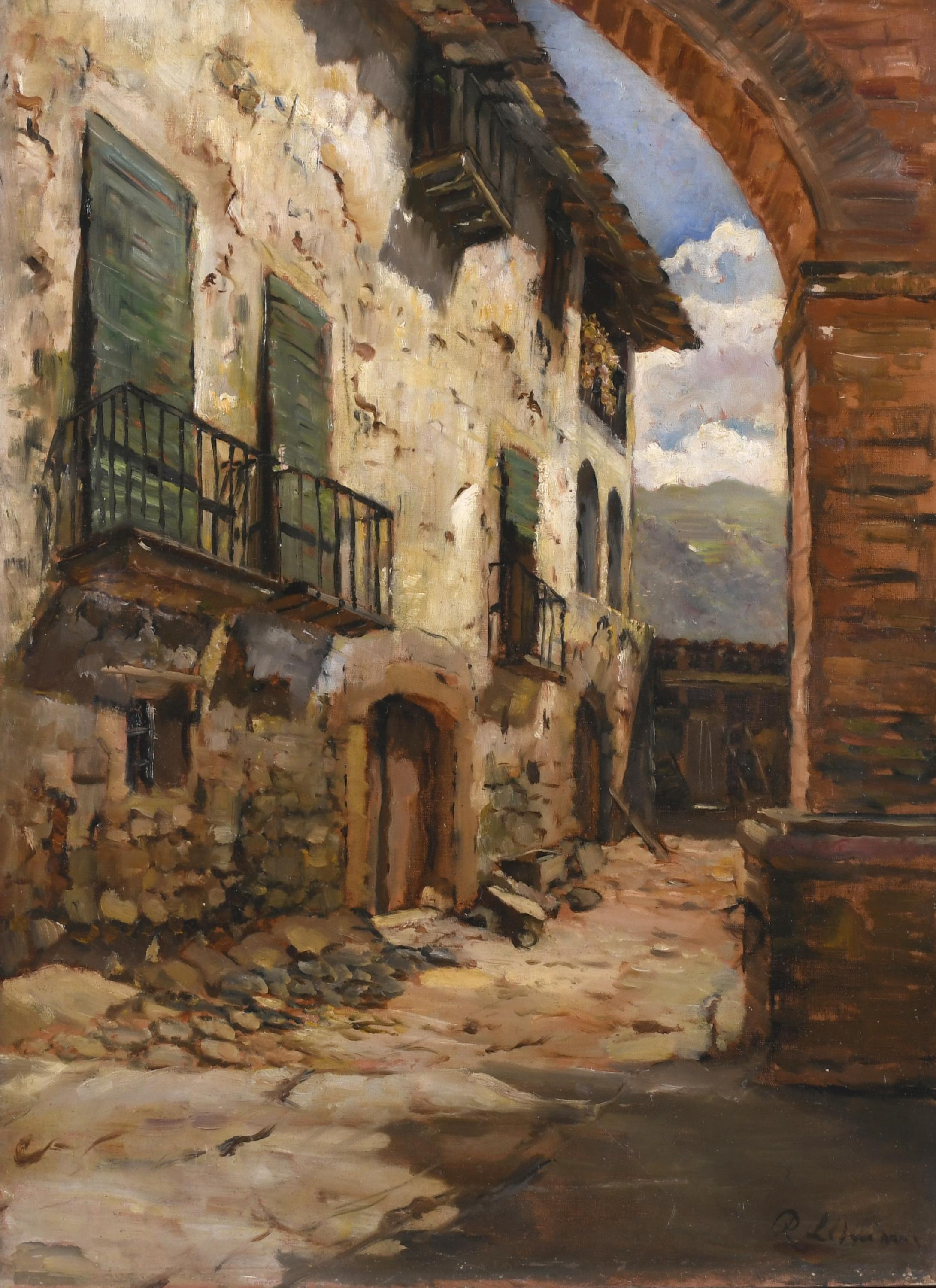 RAFAEL LLIMONA BENET (1896-1957). "CASA DE CAMPO", 1941.