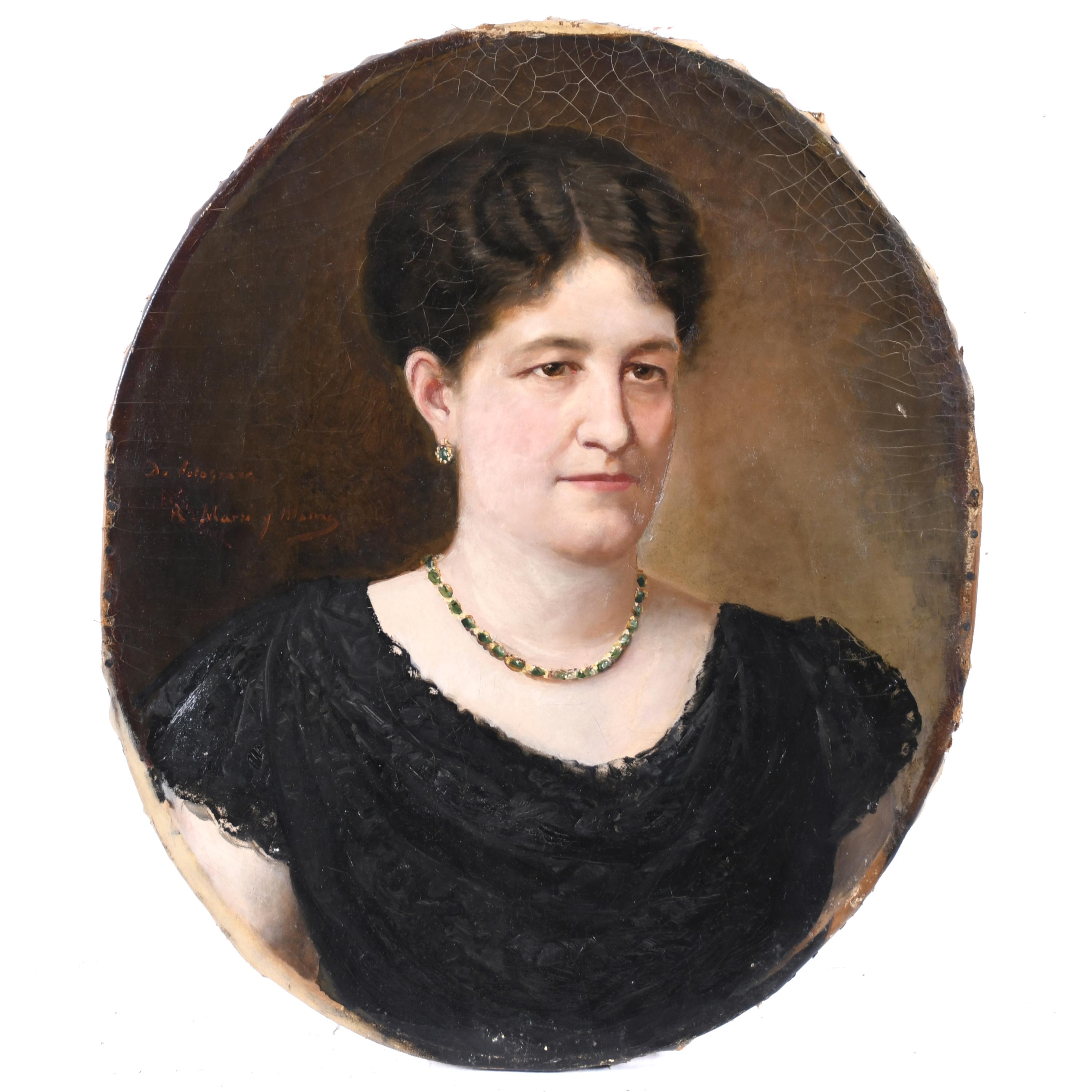 RAMÓN MARTÍ ALSINA (1826-1894). "WOMAN&#39;S PORTRAIT".