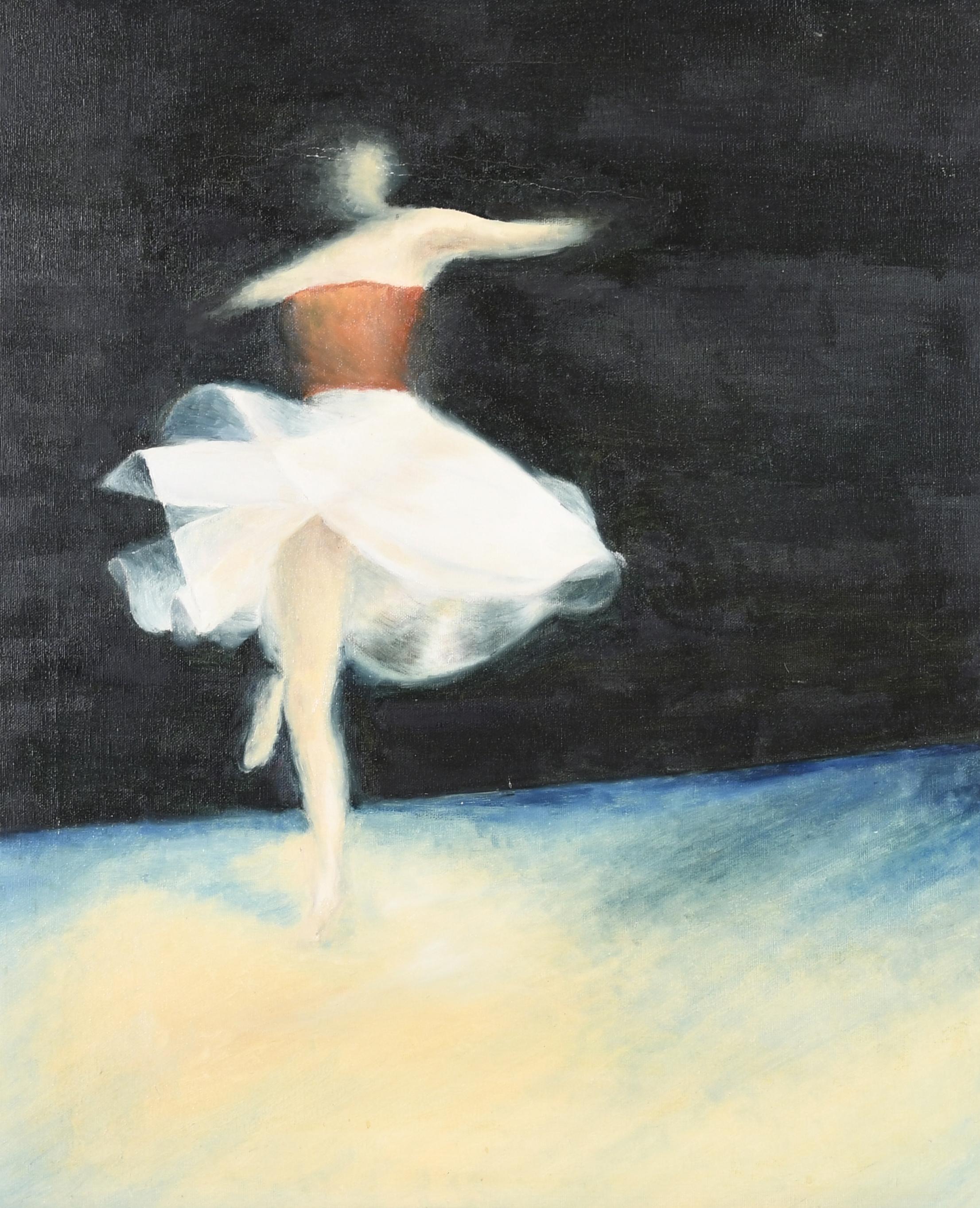 ESCUELA ESPAÑOLA, SIGLO XX. "BAILARINA". 