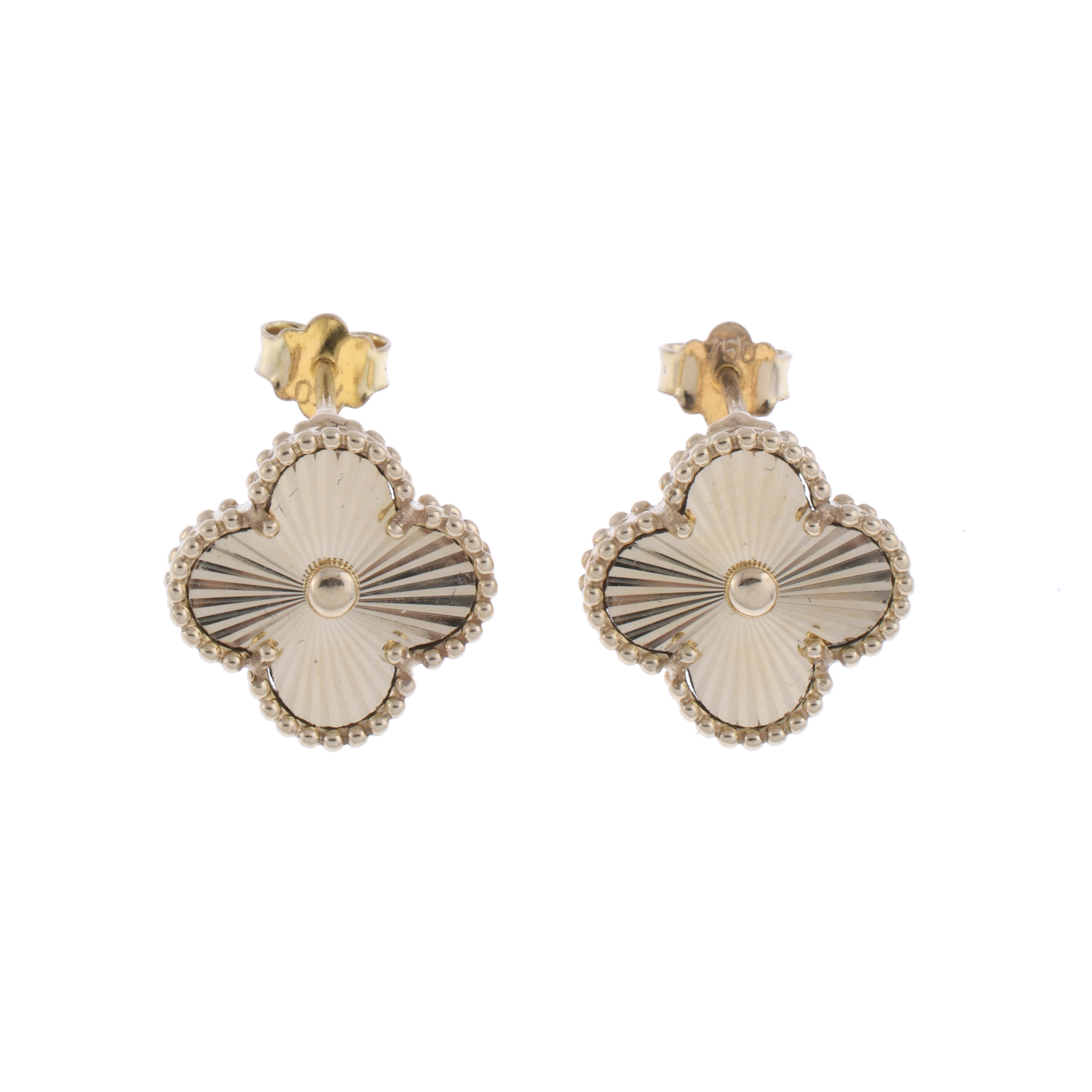 "VAN CLEEF" STYLE EARRINGS .