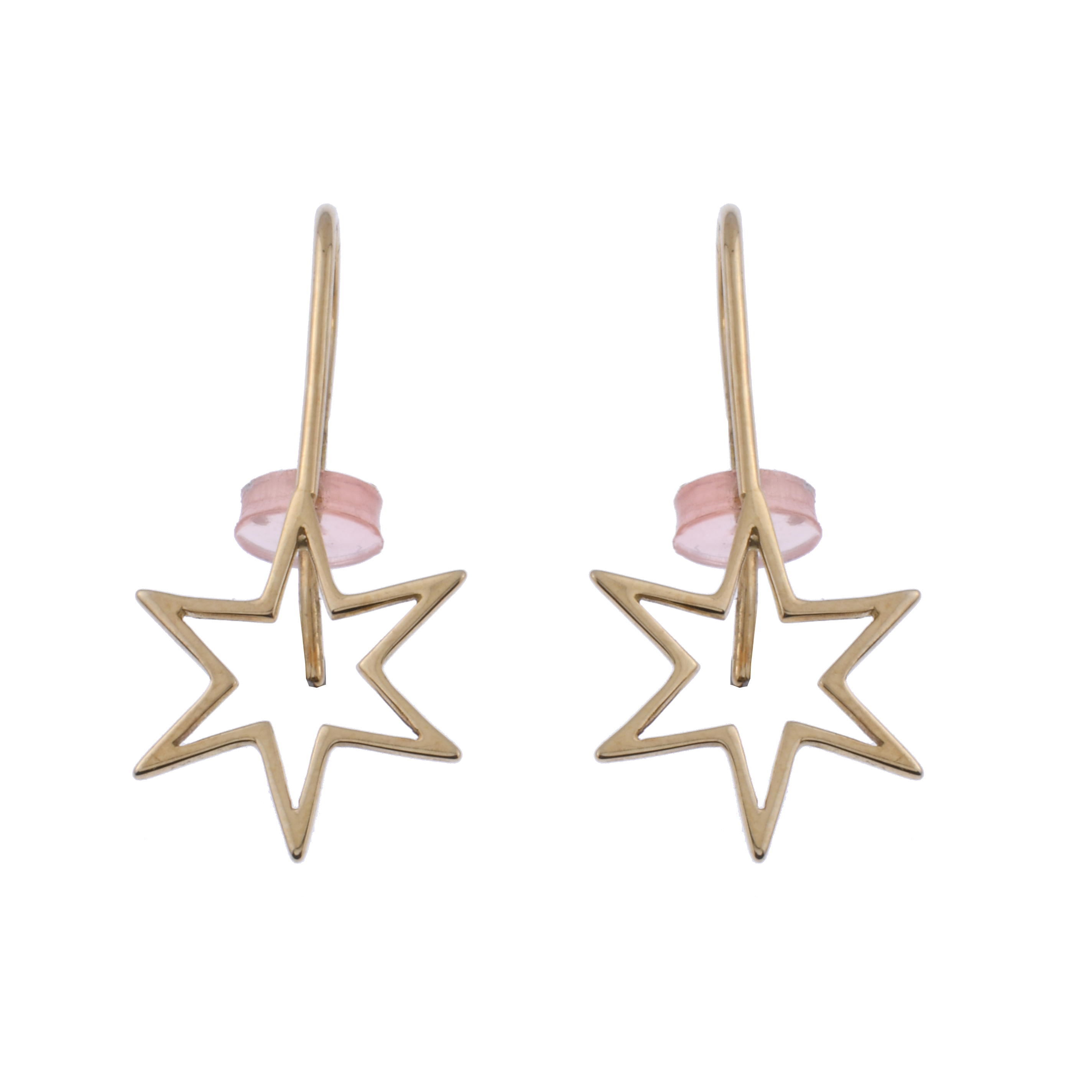 STAR EARRINGS.