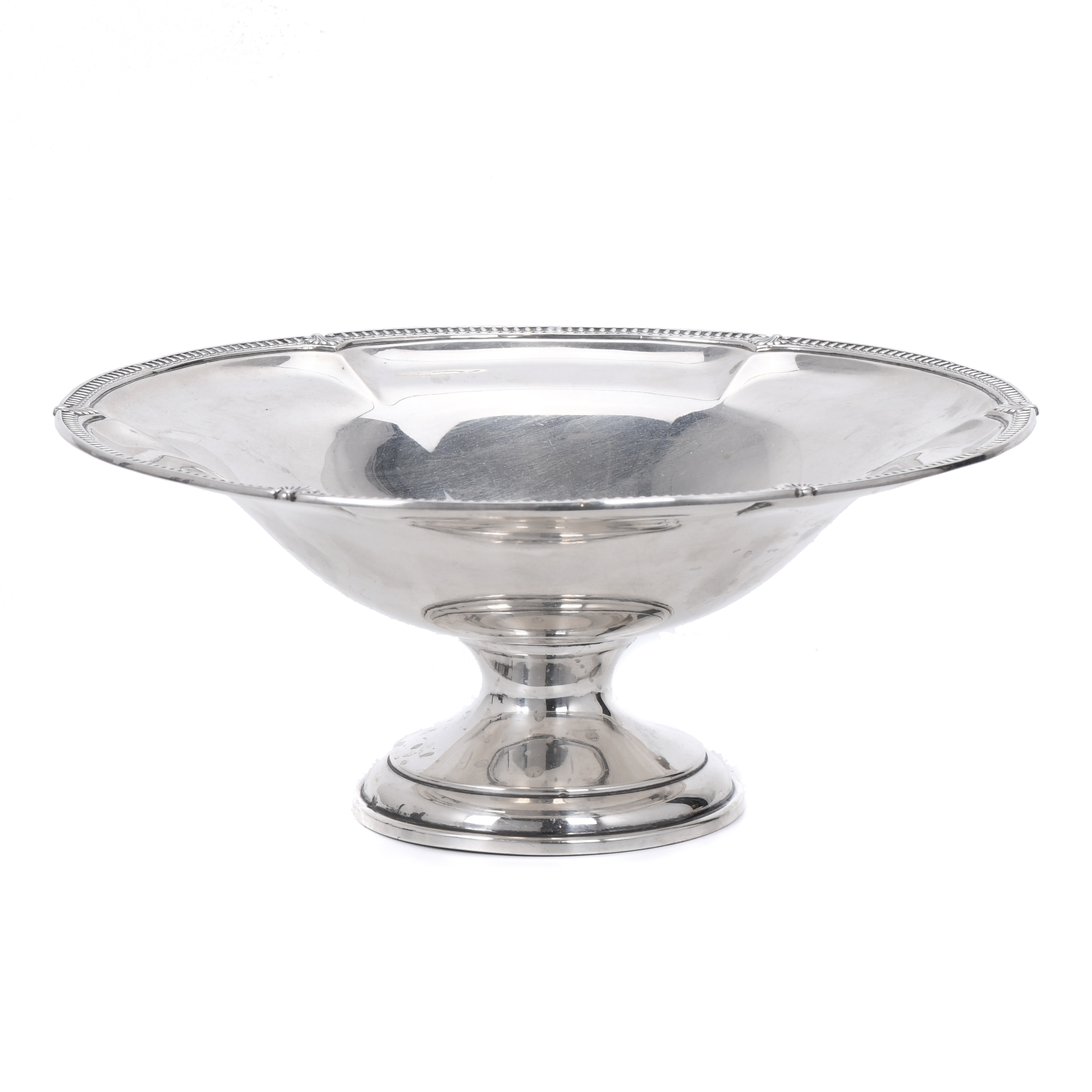 EMPIRE STYLE SILVER CENTREPIECE, 20TH CENTURY. 