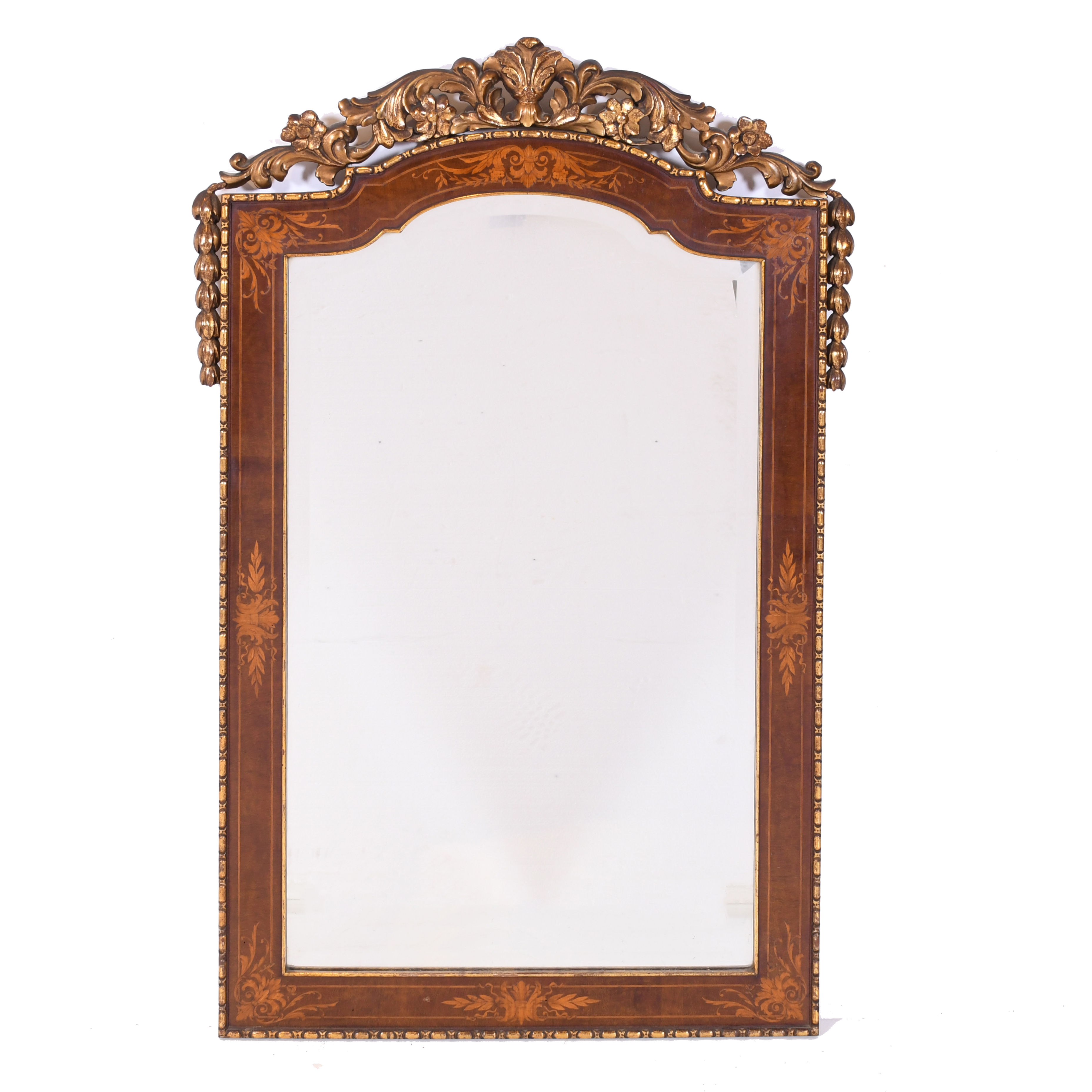 SPANISH ELIZABETHAN STYLE MIRROR, MID 20TH CENTURY. 