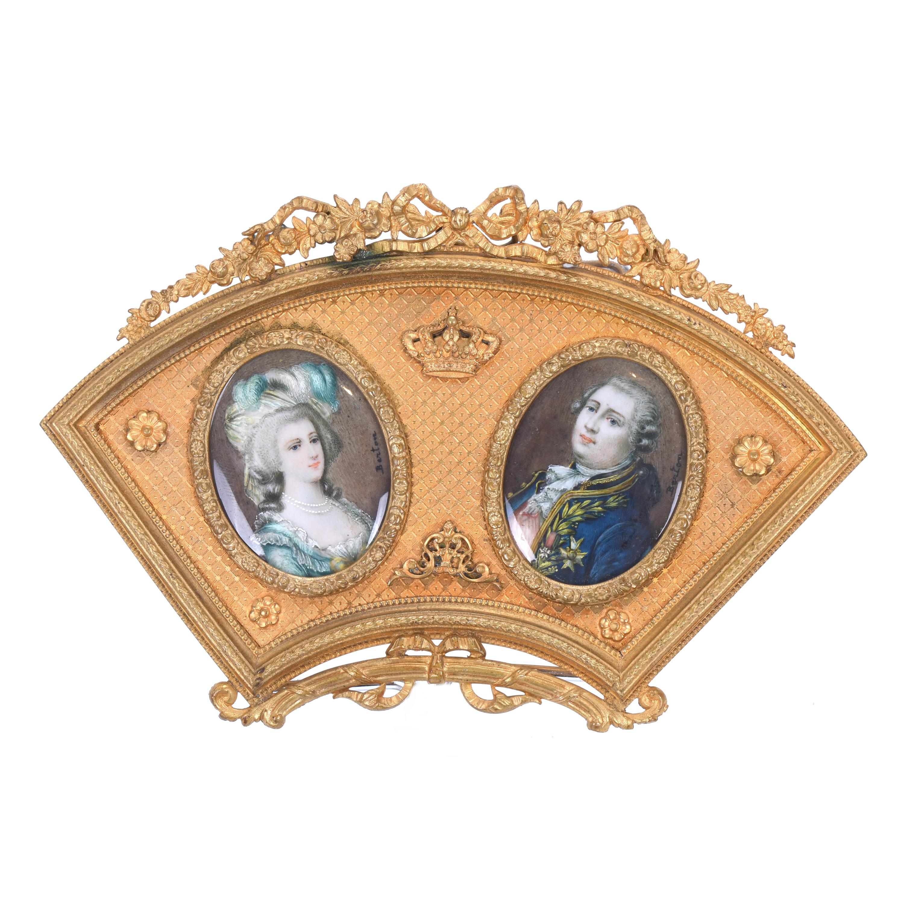 SECOND HALF OF 19TH CENTURY FRENCH SCHOOL. MINIATURES OF TH