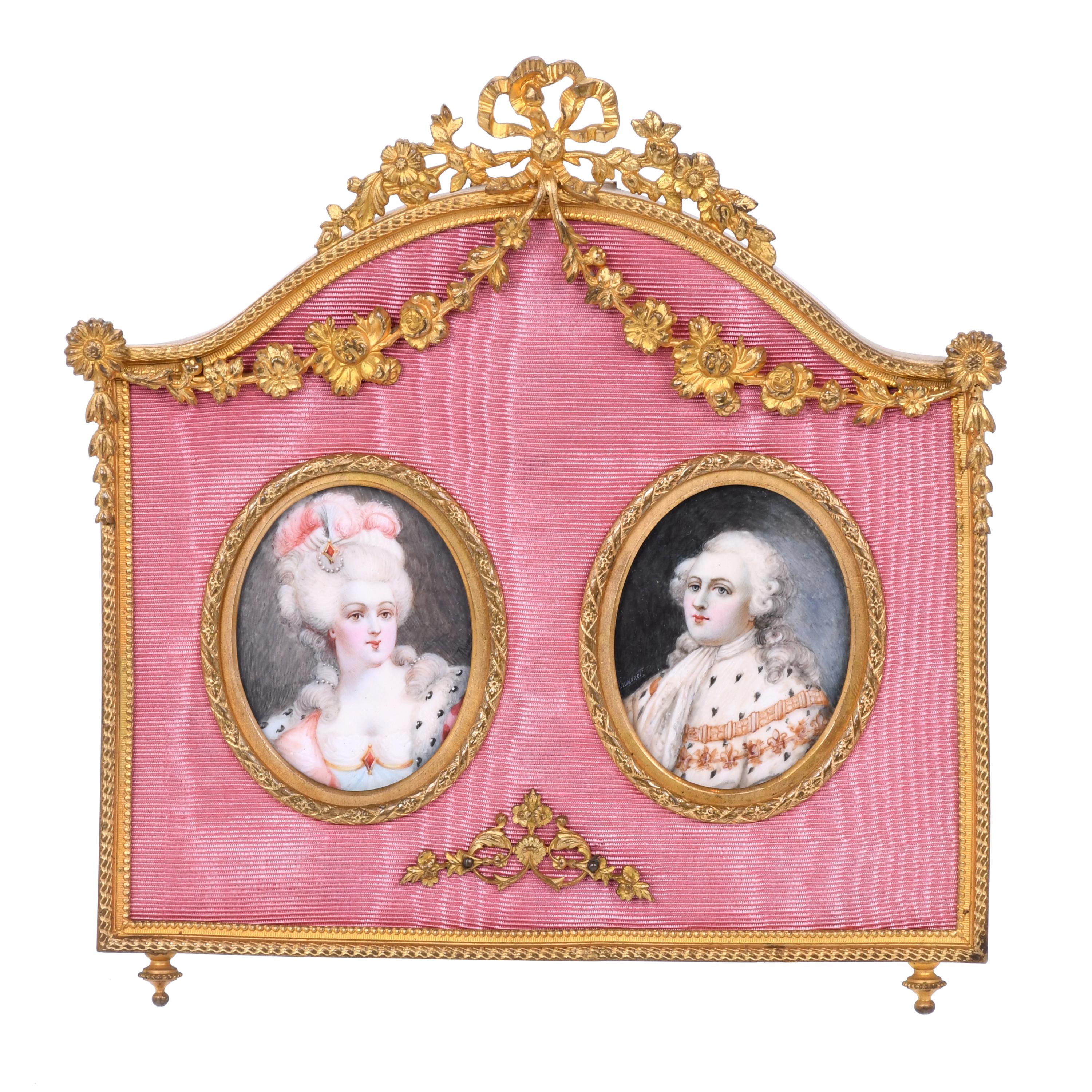 SECOND HALF OF 19TH CENTURY FRENCH SCHOOL. MINIATURES OF TH