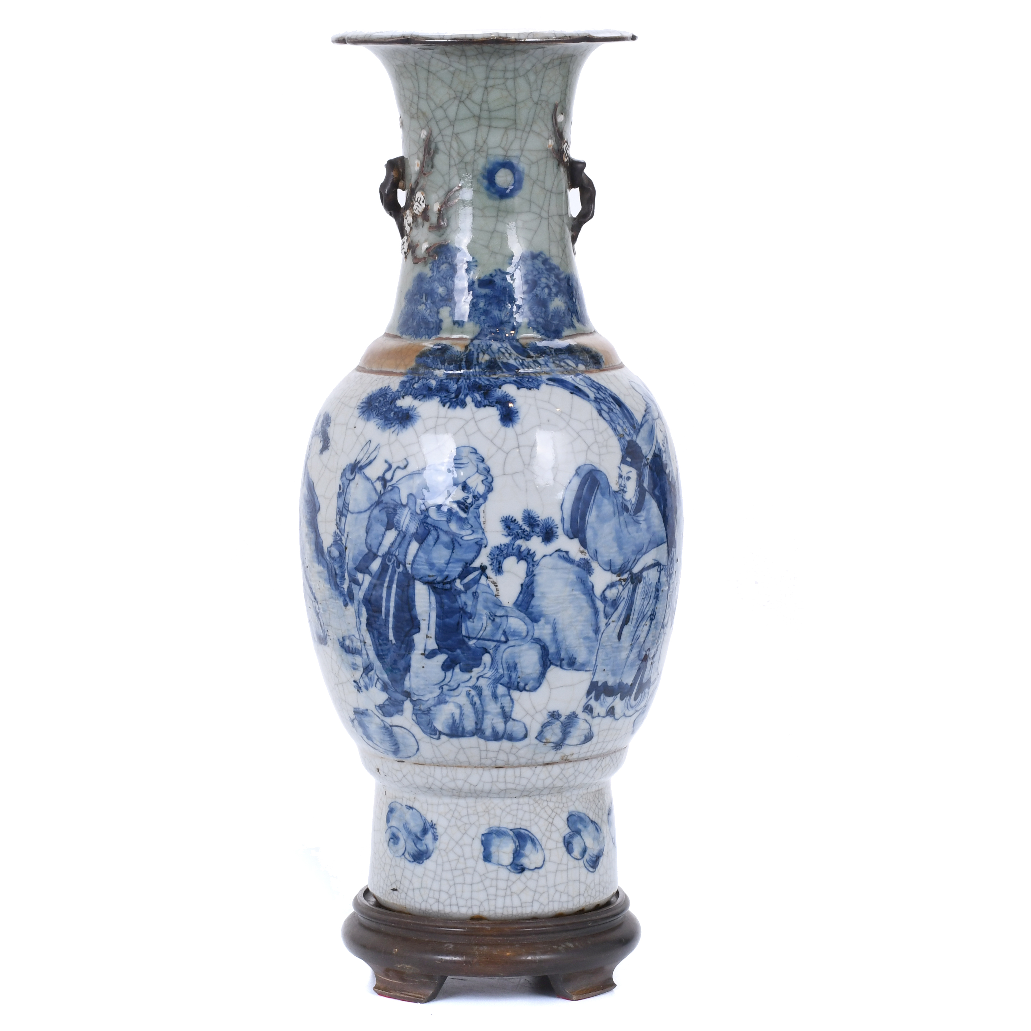 LARGE CHINESE VASE, EARLY 20TH CENTURY.